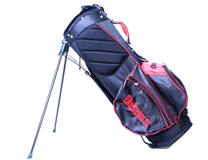 Premium Lightweight Golf Stand Bag for Men & Women - 8 Pockets, Padded Shoulder Strap & Soft Grip | Durable Craftsmanship with Convenient Stand System | Perfect for Golf Courses, Driving Ranges & Travel