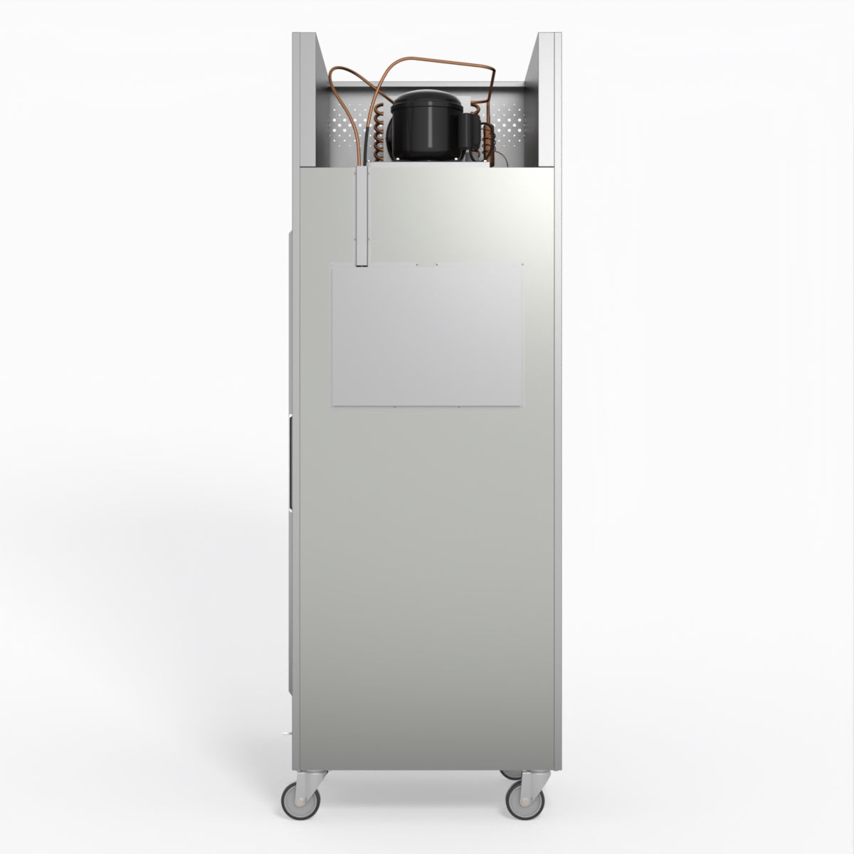 AG 429L Upright Single Door Stainless Steel Commercial Refrigerator GNX400TN - Perfect for Restaurants, Bars, and Catering Businesses