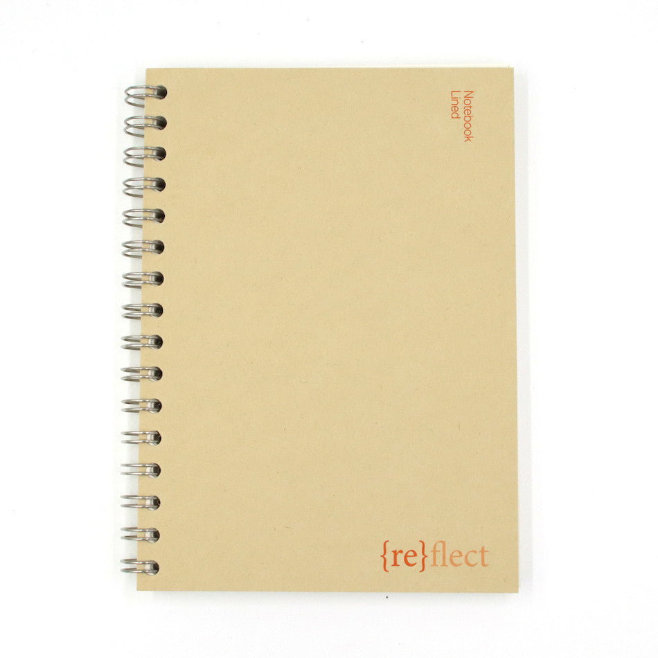 Premium Coffeenotes Grande Wirebound Notebook - Kraft Brown Cover, 8.5