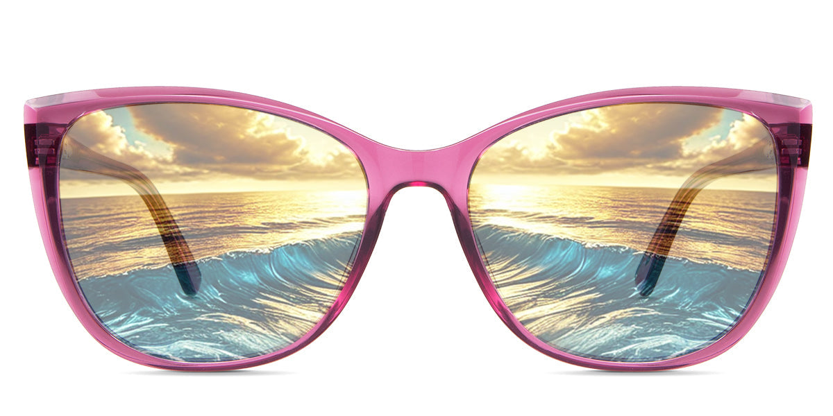 Freya Women's Prescription Tinted Glasses - Stylish & UV Protection for Work, Driving & Outdoor Activities