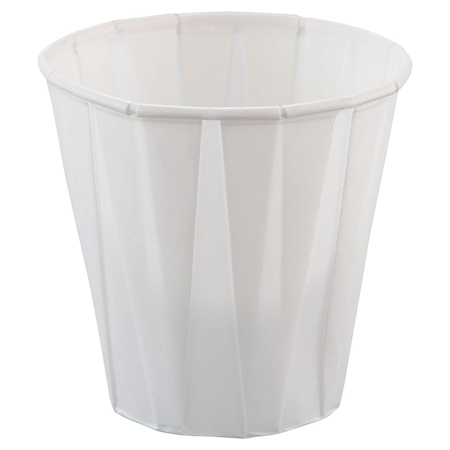 Solo SCC450 3.5oz White Disposable Paper Cups - Medical & Dental Use - 100 Cups/Bag (50 Bags/Carton) - Perfect for Doctor Offices, Clinics & Hospitals