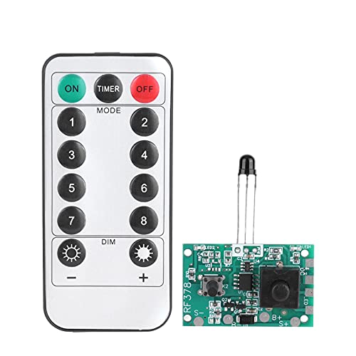 Solar Light Control Board - ABS + Fiberglass Circuit Board for Solar Lamp String Lights - Easy to Install & Operate - Replacement Part for Outdoor Solar String Lights - Perfect for Garden, Patio, Pathway & Landscape Lighting