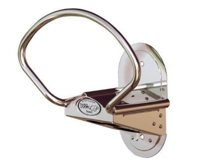 ACCU Dura-Loop Heavy Duty Stainless Steel Garden Hose Hanger Saddle - USA Made (6 Pack) - Perfect for Outdoor Yard, Garden & Garage Organization