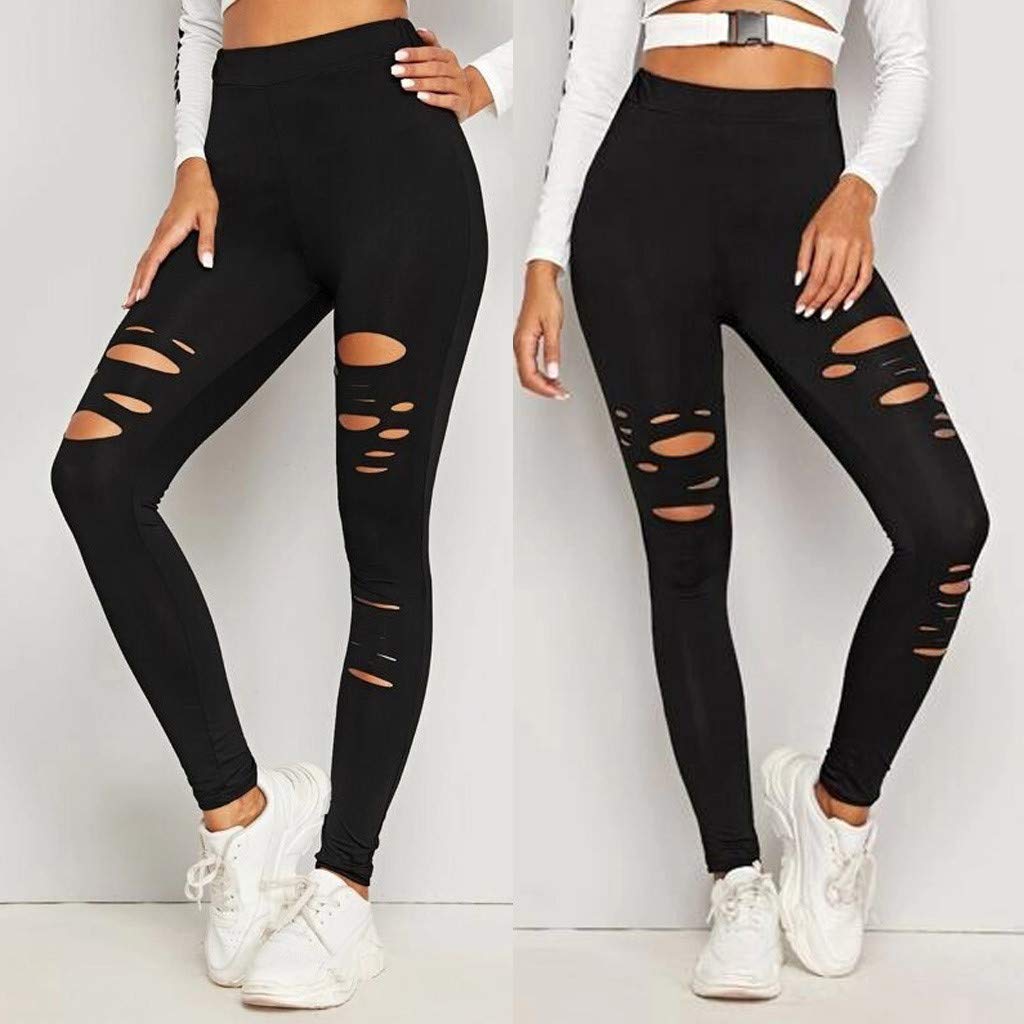 High Waist Yoga Pants - Tummy Control Workout Leggings for Women | Running & Gym
