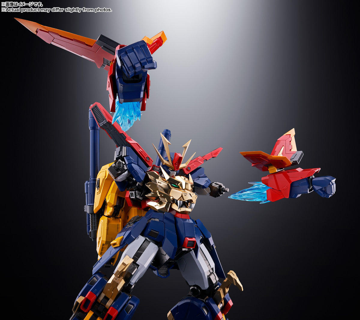 Bandai Soul of Chogokin GX-113 Gundam Tryon 3 Build Fighters Try Action Figure - High-Quality Collectible Robot Model for Anime Fans & Display