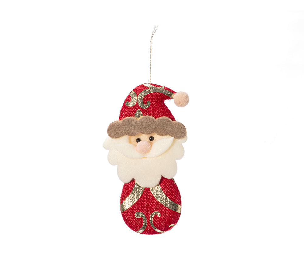TARRAMARRA® Christmas Reindeer Santa Ornaments - Festive Holiday Decor for Tree, Home & Gift Giving