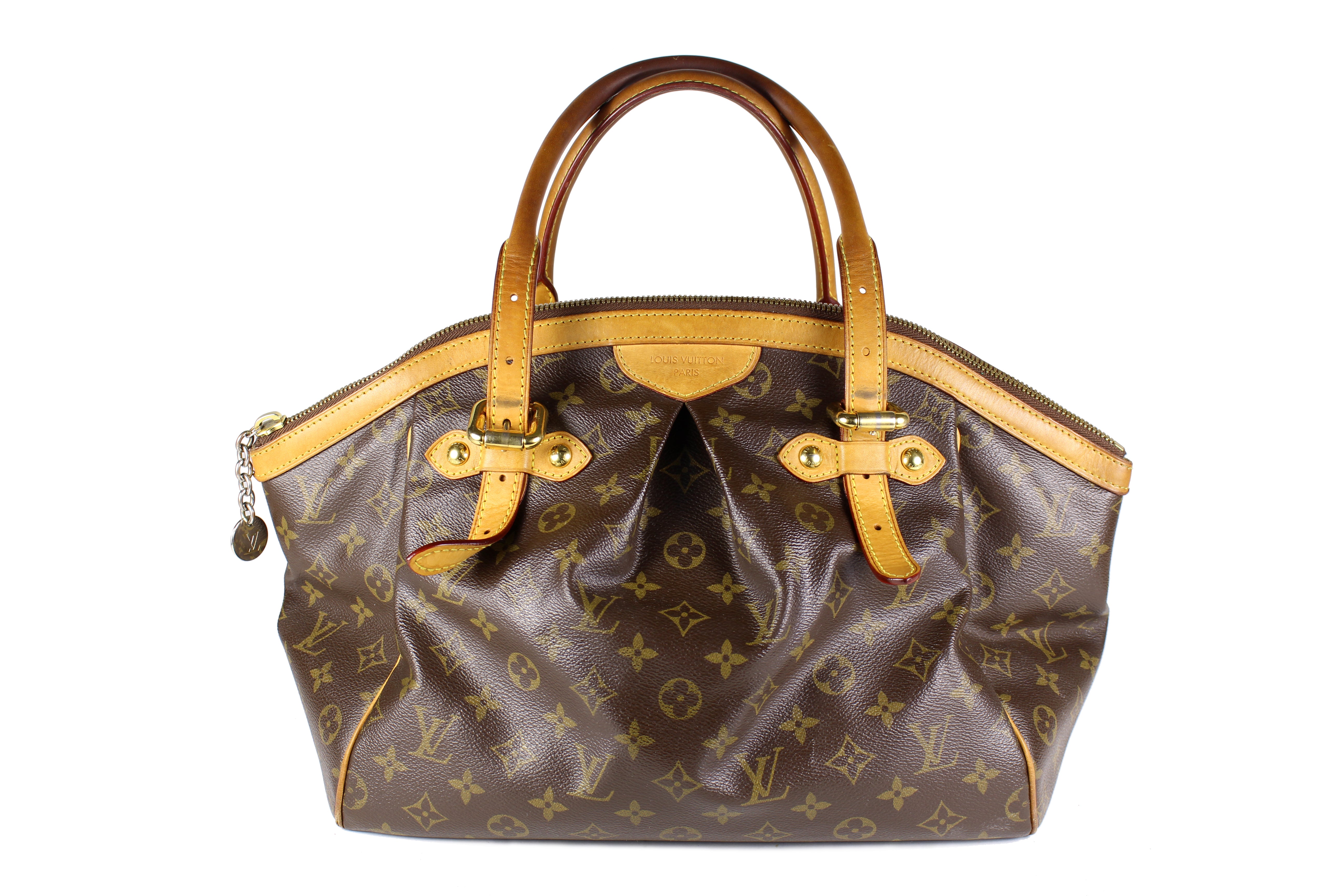 Authentic LOUIS VUITTON Tiboli GM Monogram Canvas Handbag - Luxury Tote Bag for Women, Perfect for Work, Travel & Everyday Use