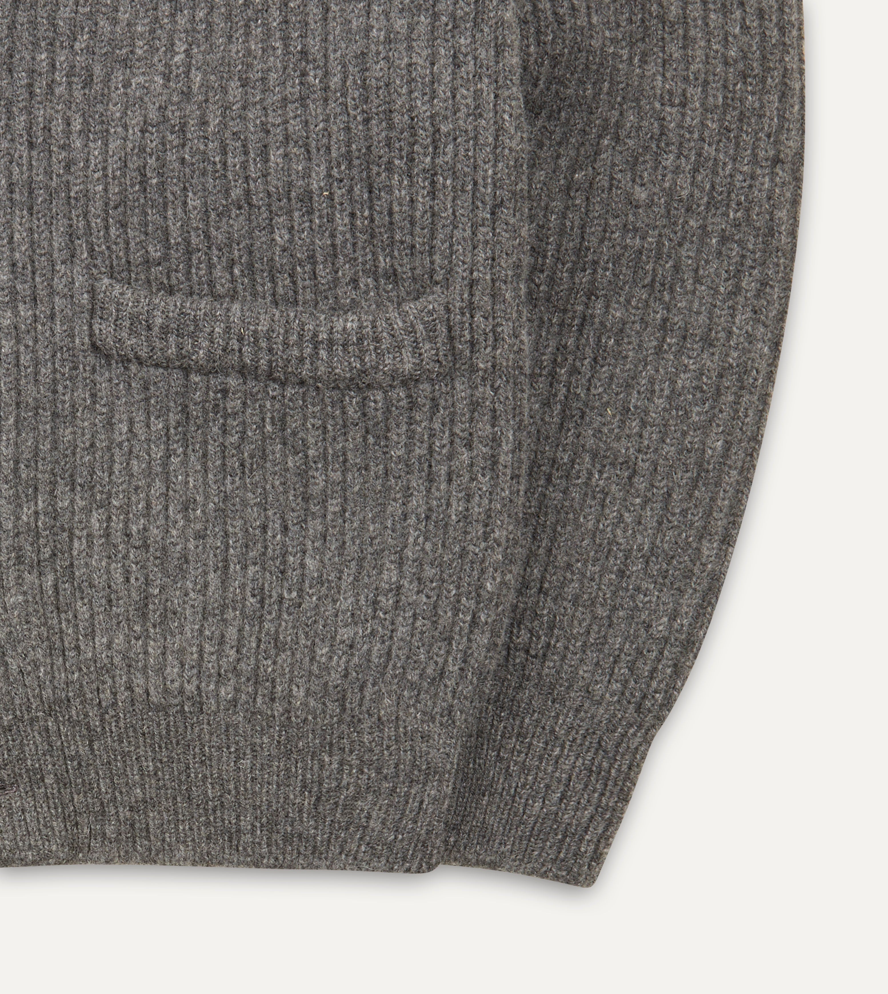 Soft Grey Lambswool Shawl Collar Cardigan Sweater for Women - Cozy Winter Pullover for Office, Date Night & Casual Outfits