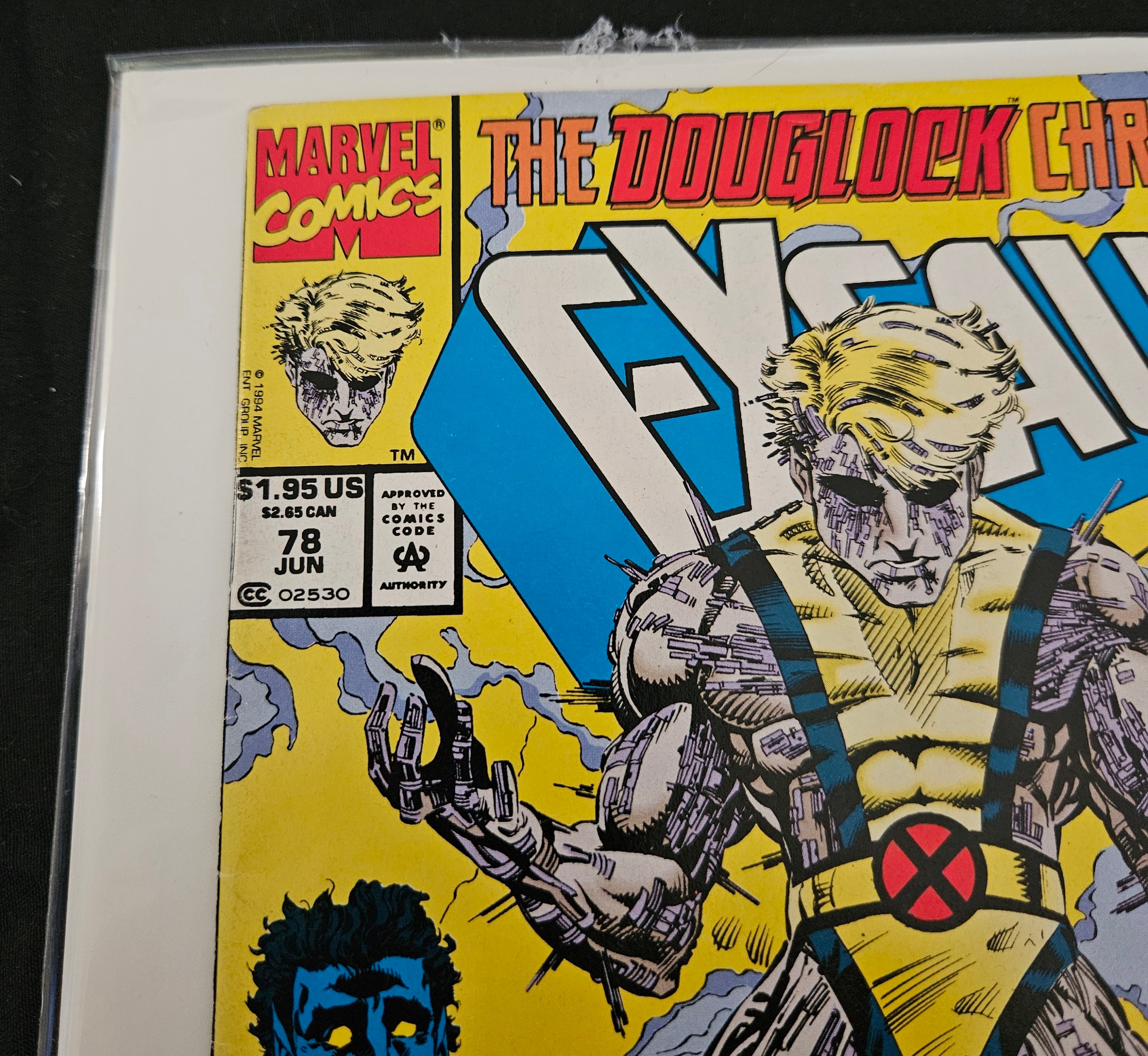 Marvel Comic Book Excalibur #78 (Sept 1994) - Darkest Hour Issue - Near Mint Condition - UPC 071486017717 - Collectible Comic for Marvel Fans & Comic Book Collectors