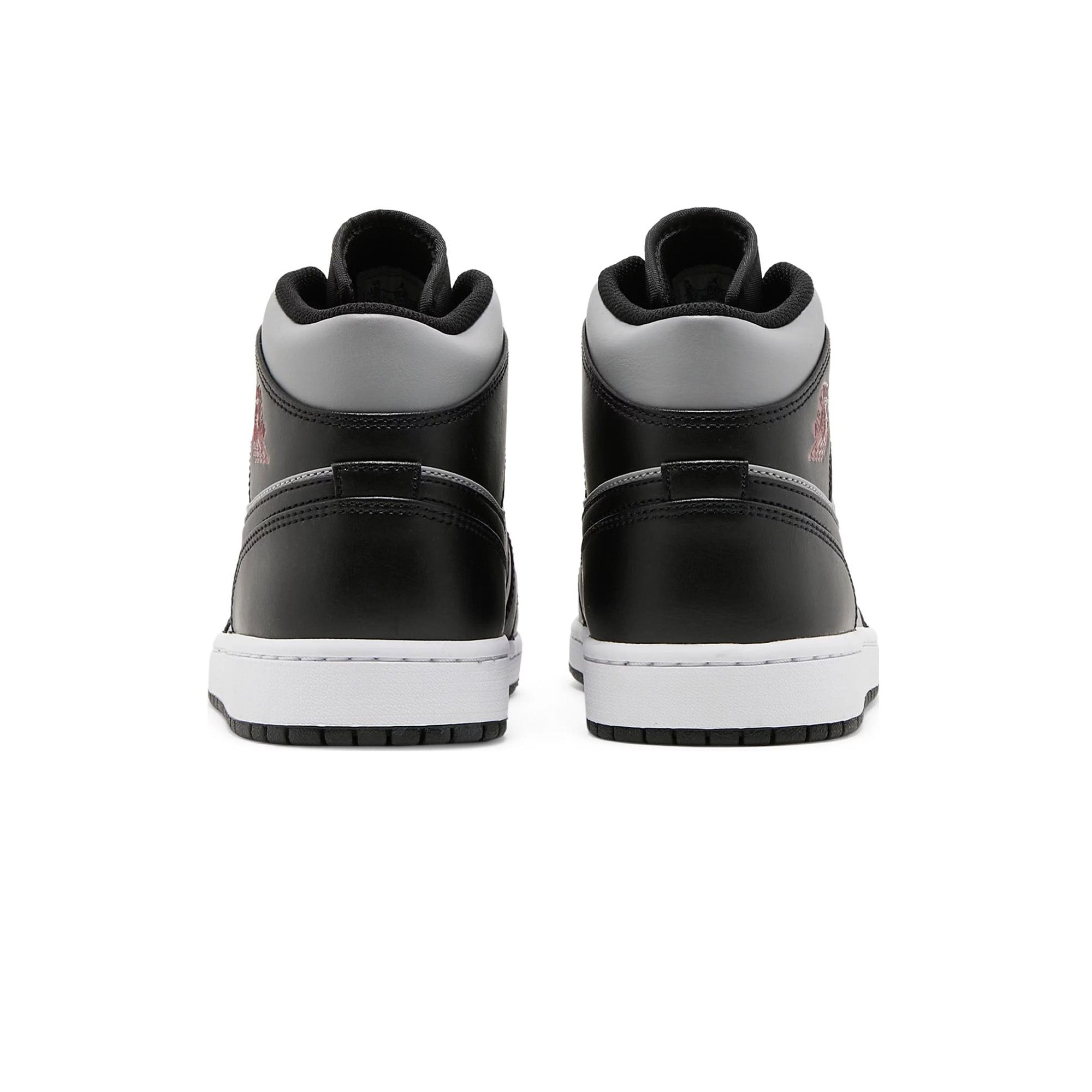 Air Jordan 1 Mid 'Shadow Red' Sneakers (2021 Release) - Men's Basketball Shoes for Streetwear & Casual Style