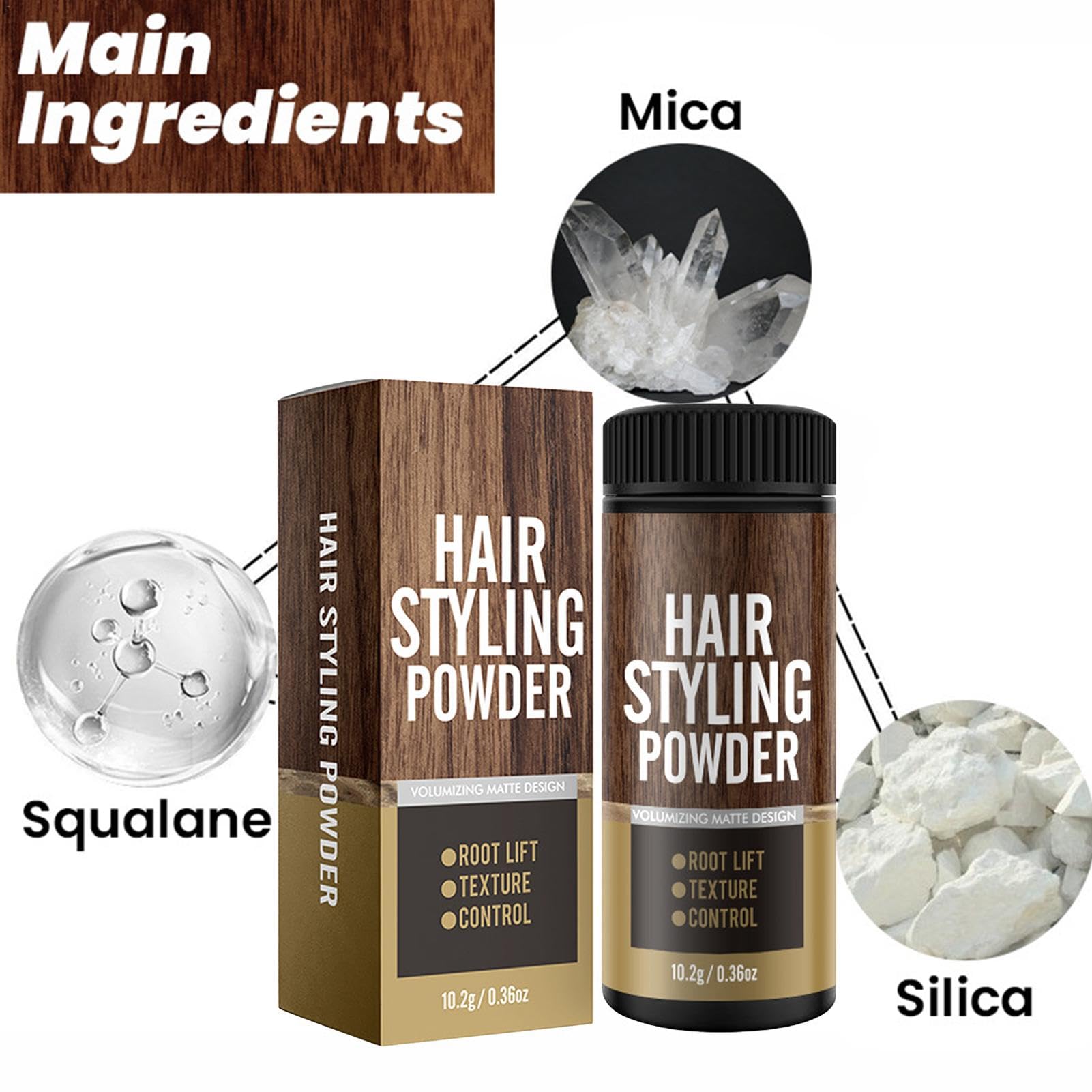 30g Hair Styling Powder - Volumizing & Texturizing Powder for Fine, Thin Hair - Root Lift Powder for Volume & Texture - Perfect for Daily Styling, Updos & Special Occasions