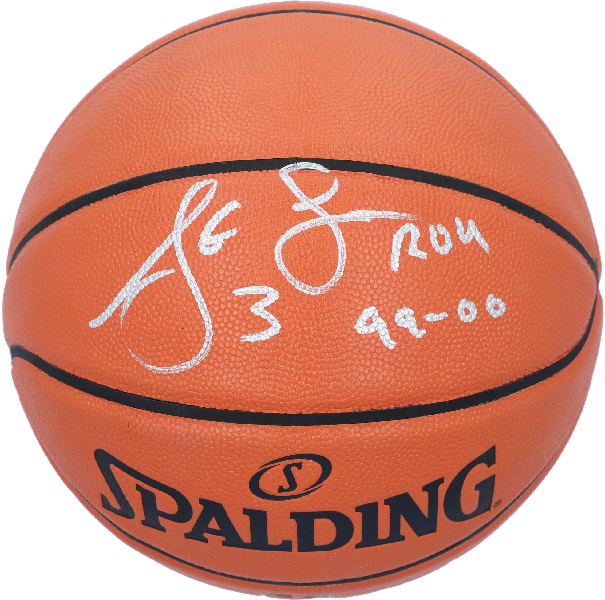 Steve Francis Houston Rockets Autographed Spalding Indoor/Outdoor Basketball with 
