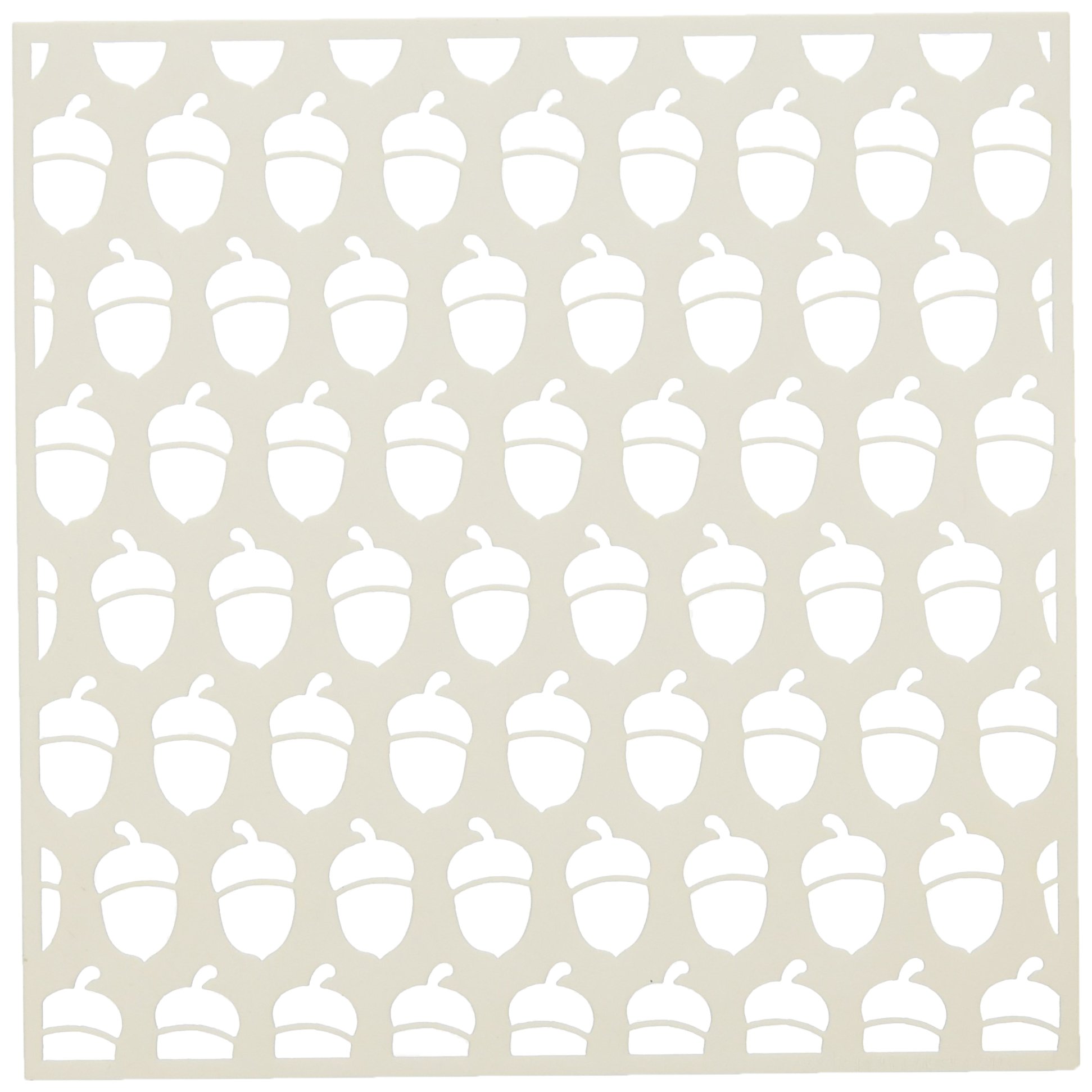 Echo Park Paper Company The Story of Fall Acorns Stencil - Autumn Scrapbooking, Card Making & DIY Crafts for Seasonal Home Decor