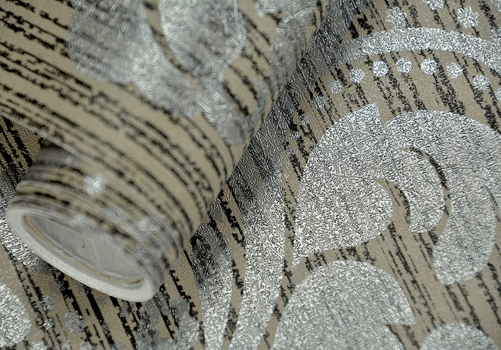 Damask Peel and Stick Wallpaper 17.7