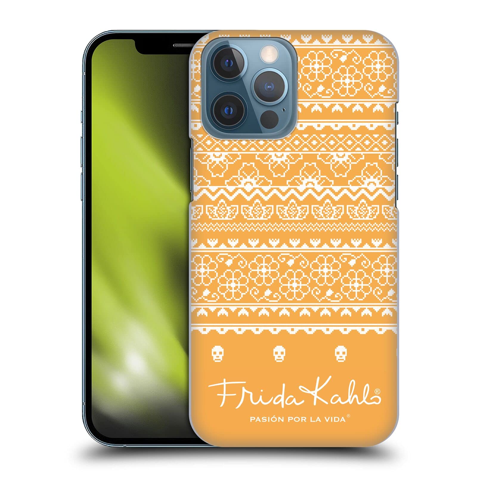 Officially Licensed Frida Kahlo Lace Coyoacan Hard Back Case for Apple iPhone 13 Pro Max - Durable Protective Cover with Artistic Design, Perfect for Everyday Use & Gift Giving