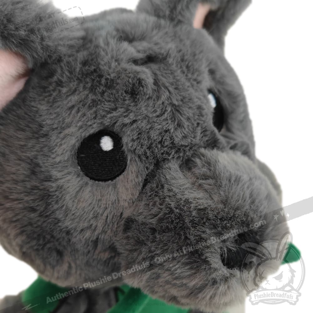 Plushie Dreadfuls Toto - Soft Plush Dog Stuffed Animal Toy for Kids, Cute Puppy Cuddle Companion for Bedroom Decor, Gifts & Comfort