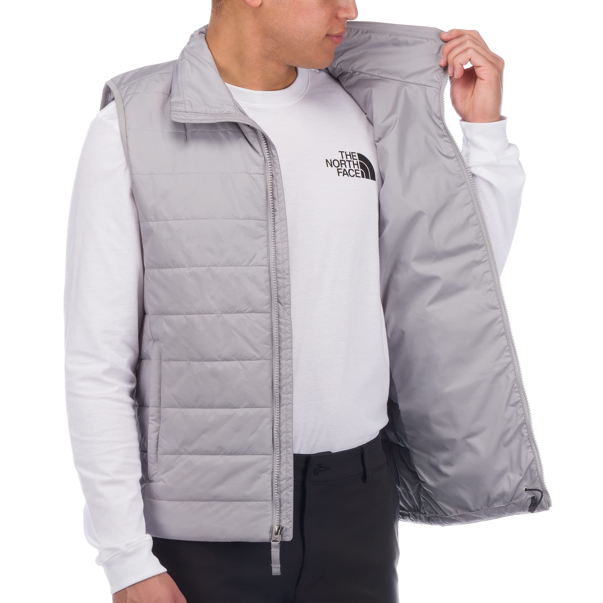 The North Face Men's Flare Vest - Lightweight Insulated Puffer Vest for Outdoor Hiking, Camping & Winter Activities