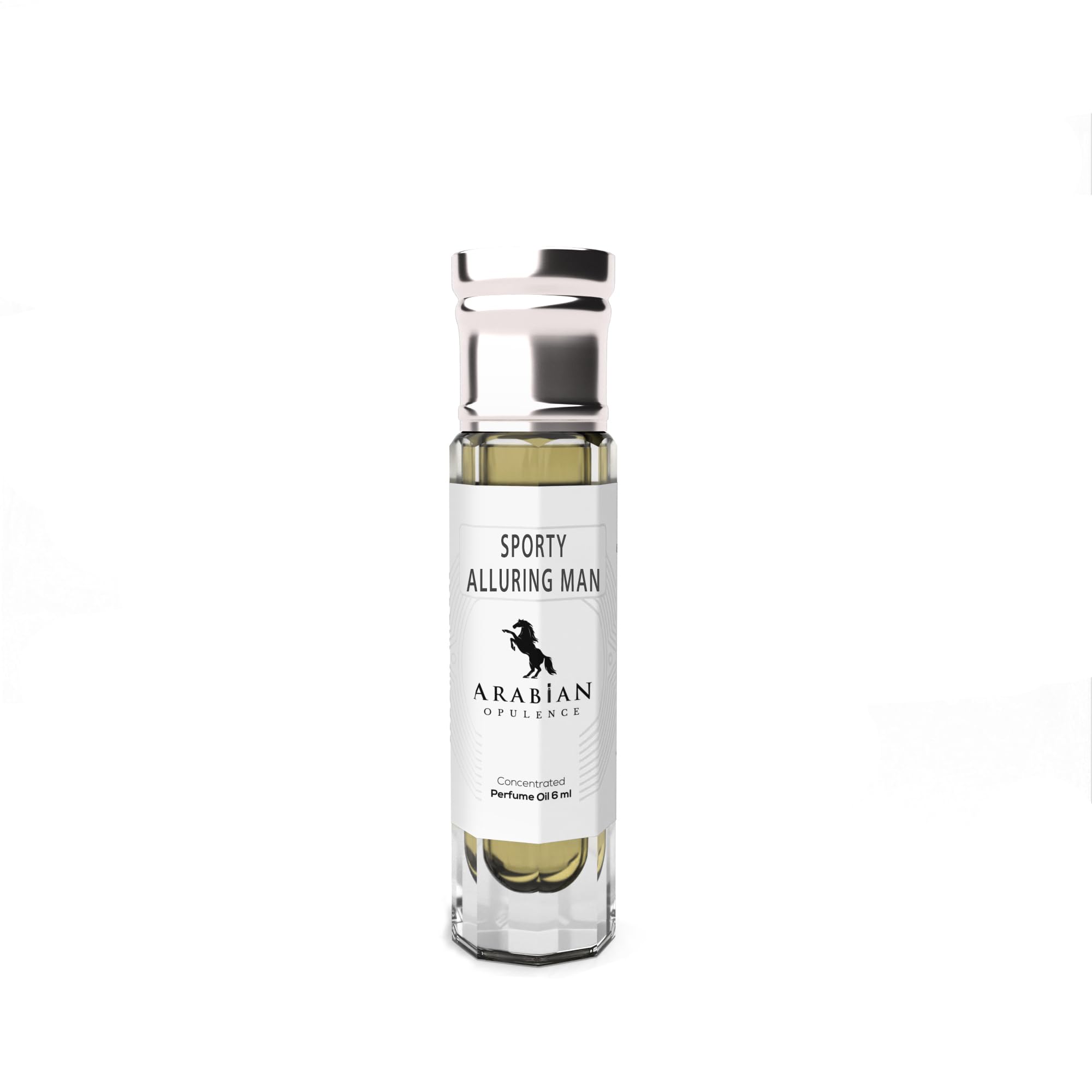 FR31 SPORTY ALLURING M - Arabian Opulence Perfume Body Oil Roll-On (6ml) - Alcohol-Free Fragrance for Men - Perfect for Gym, Date Night & Daily Wear