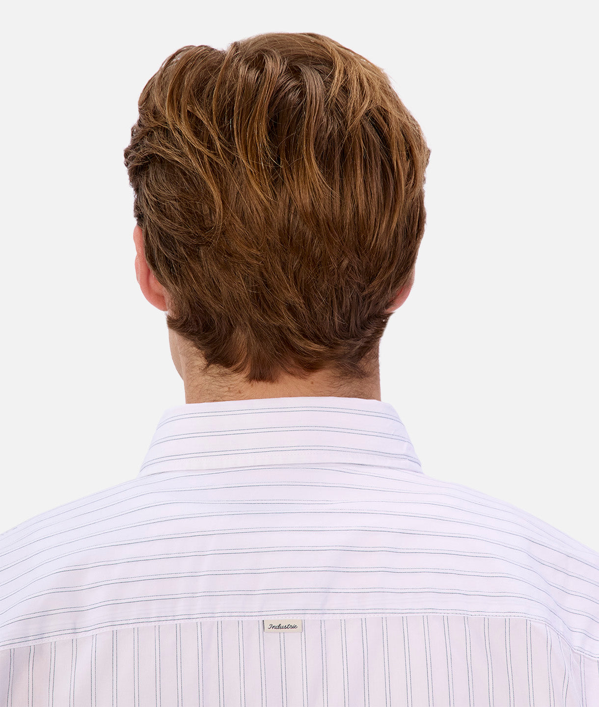 Yale Long Sleeve Shirt - Off White & Blue | Classic Cotton Oxford Button-Down for Men | Perfect for Casual Wear, Office & Campus Style