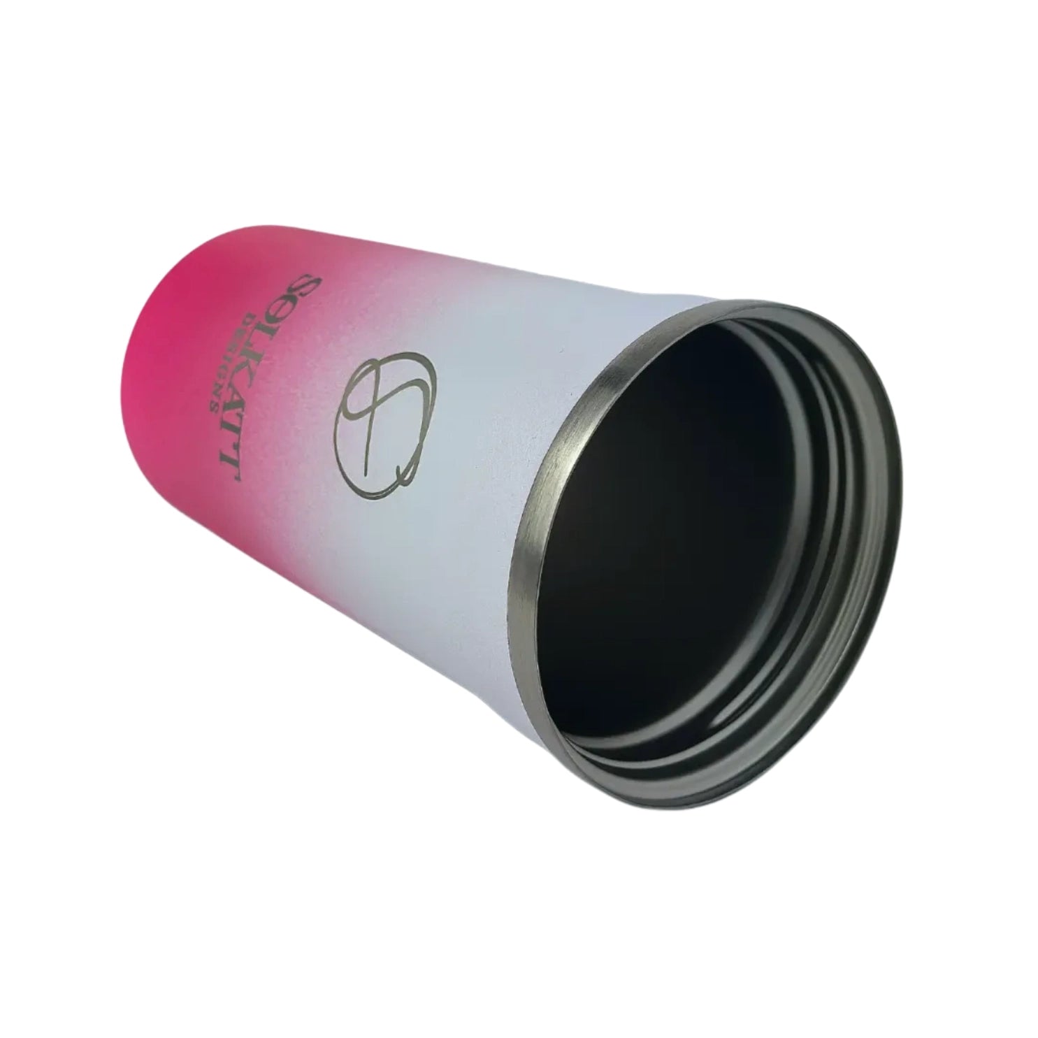 Hot Pink Insulated Travel Coffee Cup - 500ml Stainless Steel Vacuum Flask for Hot & Cold Drinks - Perfect for Commuting, Camping and Office Use