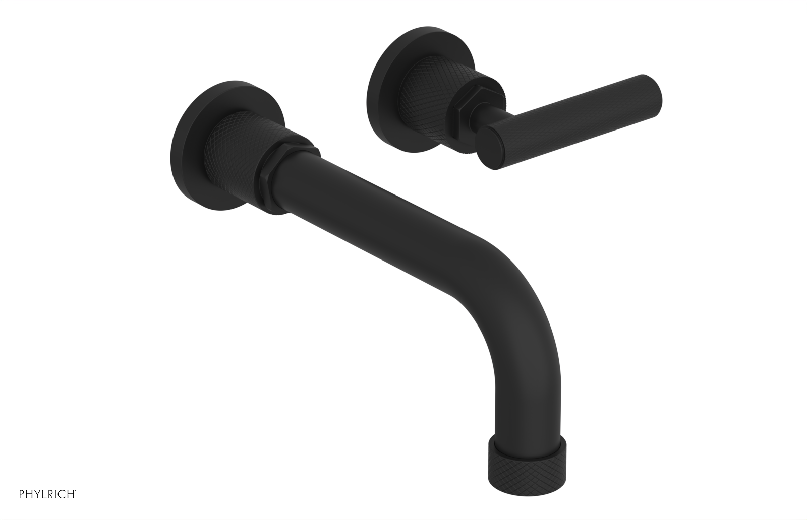 DUSTRIE Single Handle Wall Mounted Bathroom Faucet Set - 7 5/8