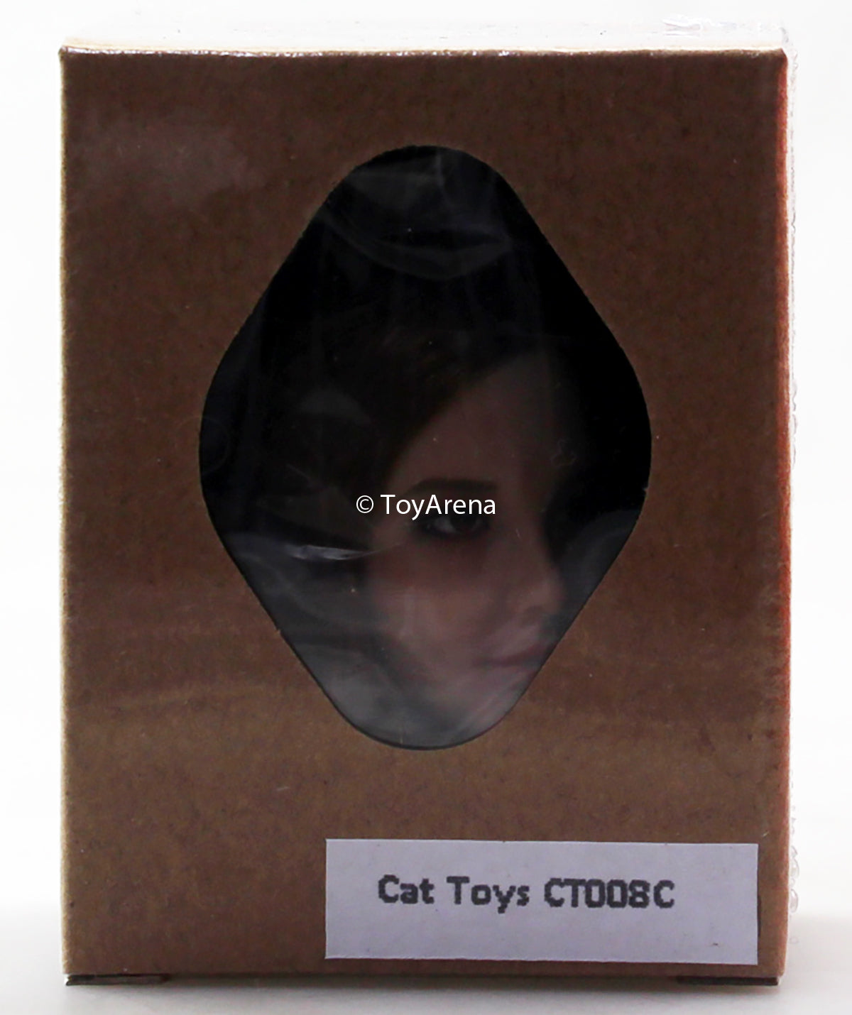 1/6 Scale Female Asian Head Sculpt Figure - Realistic Cat Toy for Collectors | Perfect for Display, Photography & Dollhouse Scenes