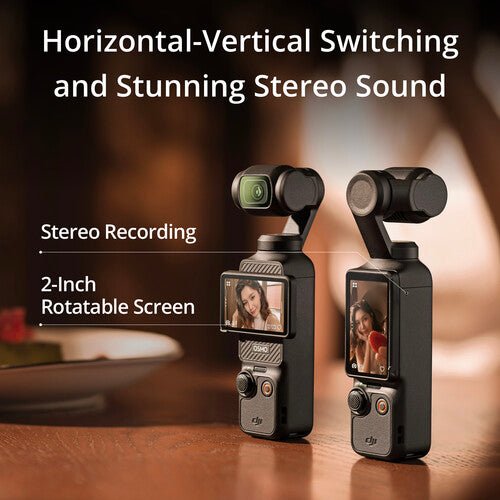 DJI Osmo Pocket 3 Creator Combo - 4K Vlogging Camera with 1