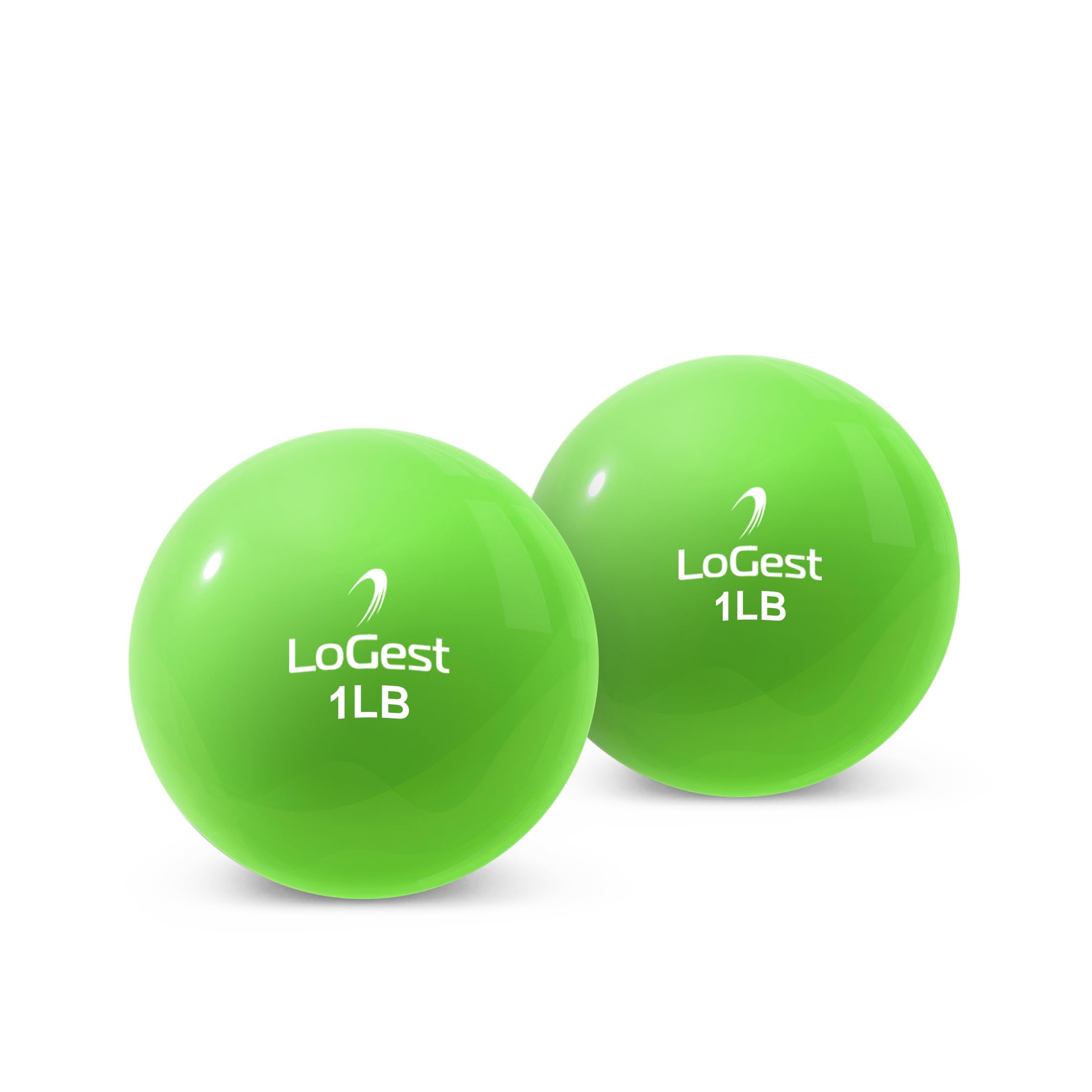 Weighted Exercise Balls Set - 1LB to 6LB Medicine Ball Pair for Strength Training - Color-Coded Toning Balls for Men & Women - Perfect for Home Workouts, Yoga, and Fitness Training