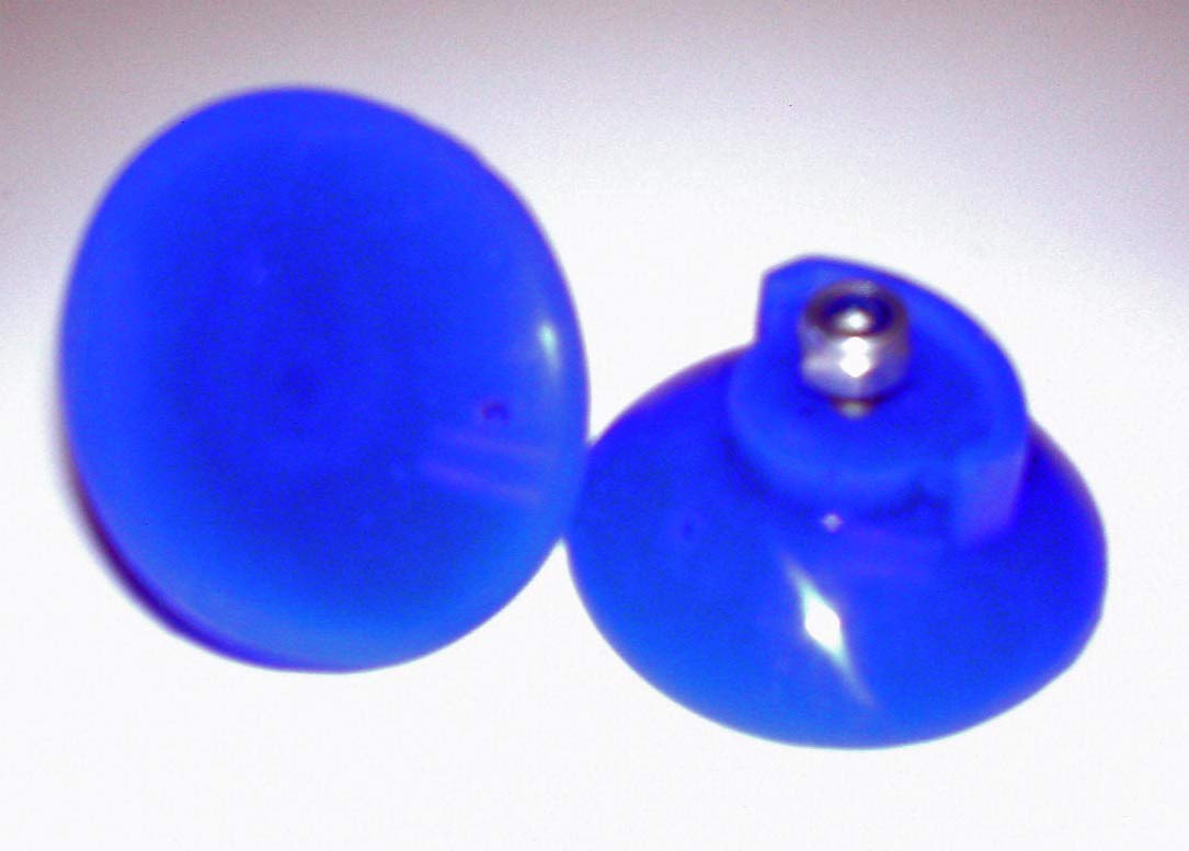ArcMate EZ Reacher Replacement Gripper Cups - Food Safe Silicone Grabber Tips for Indoor Use - Heat Resistant with Locknuts (Blue, 2 Pairs/4 Cups) - Perfect for Elderly Assistance, Mobility Aid, and Household Item Retrieval