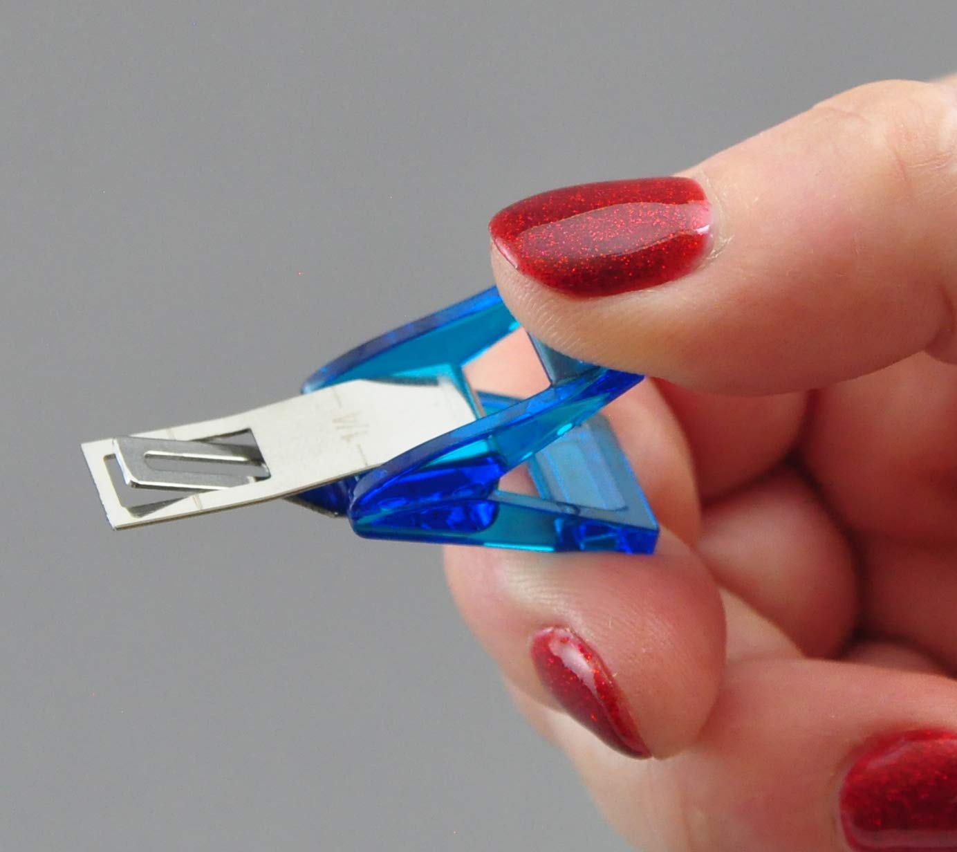 Taylor Seville Originals Mini Magic Clip Sewing and Quilting Clips - 12 Piece Set for Quilting, Sewing & Crafting - Perfect for Fabric Binding, Hemming & DIY Projects
