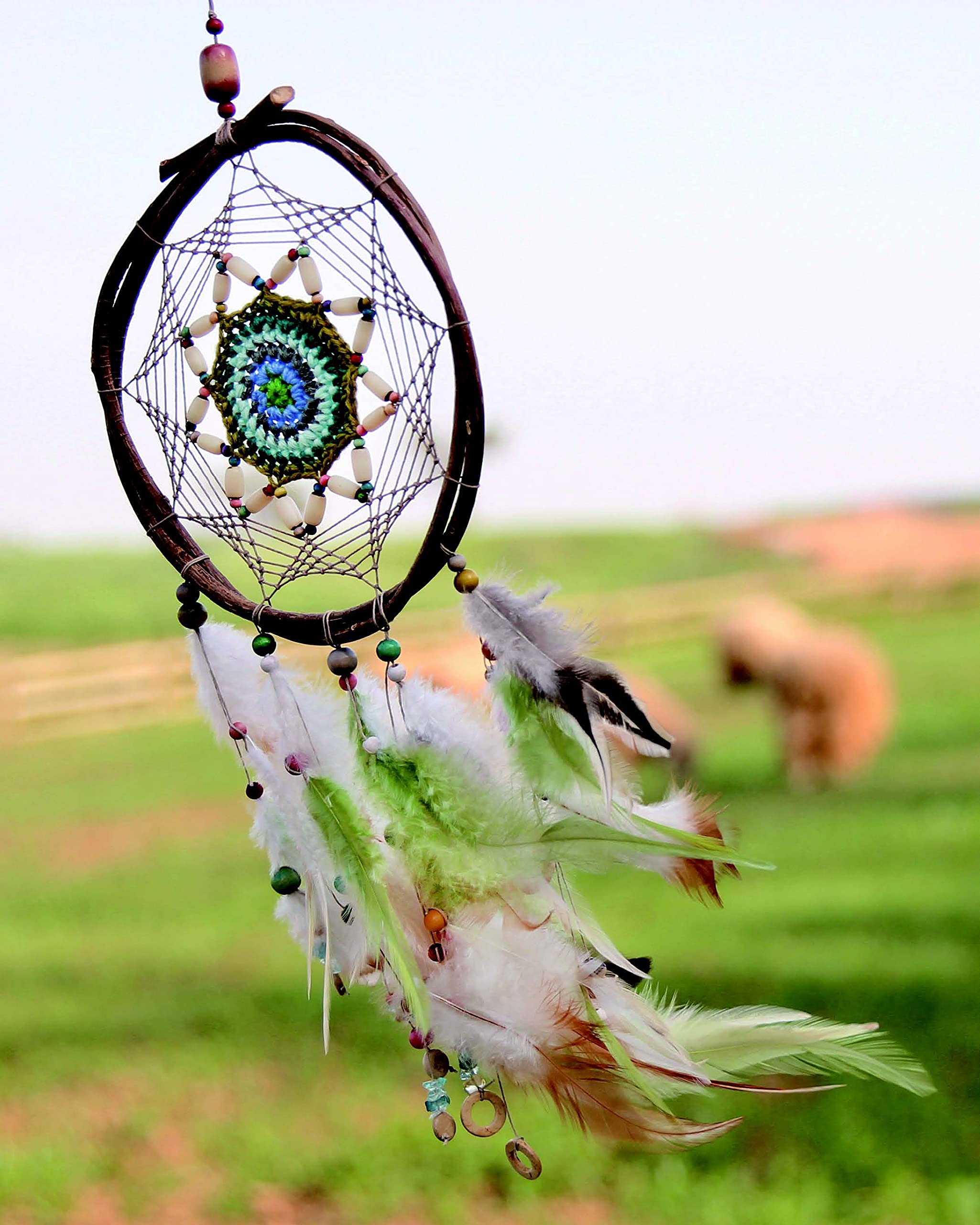 Create Dream Catchers: 26 Serene Crochet, Weave & Macramé Projects for Home Decor, Wall Hangings & Gifts | DIY Craft Kits for Relaxation & Meditation Spaces
