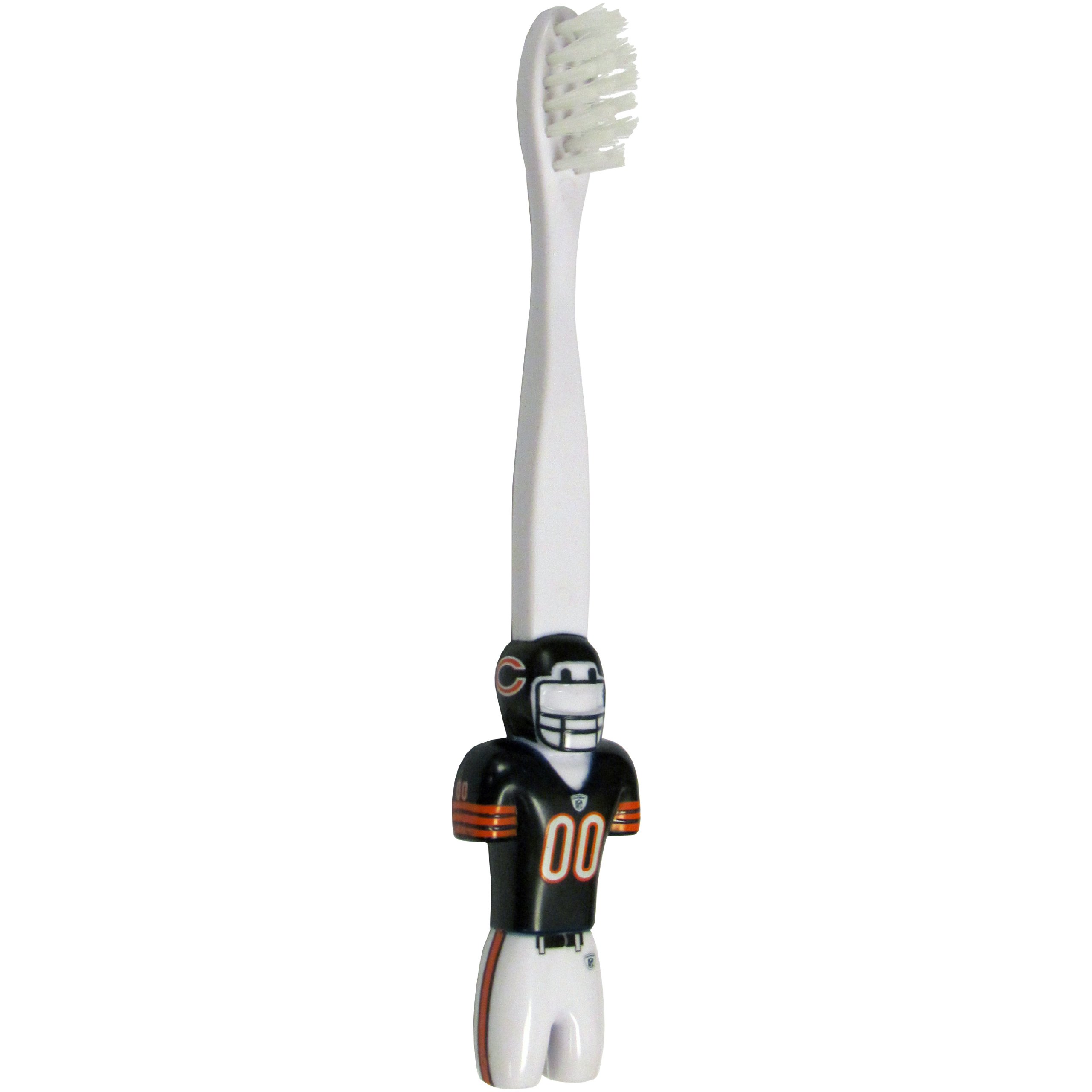 Siskiyou Sports Kids Jersey Toothbrush - Soft Bristles for Gentle Cleaning - Fun & Durable Toothbrush for Children - Perfect for Home, School & Travel Use