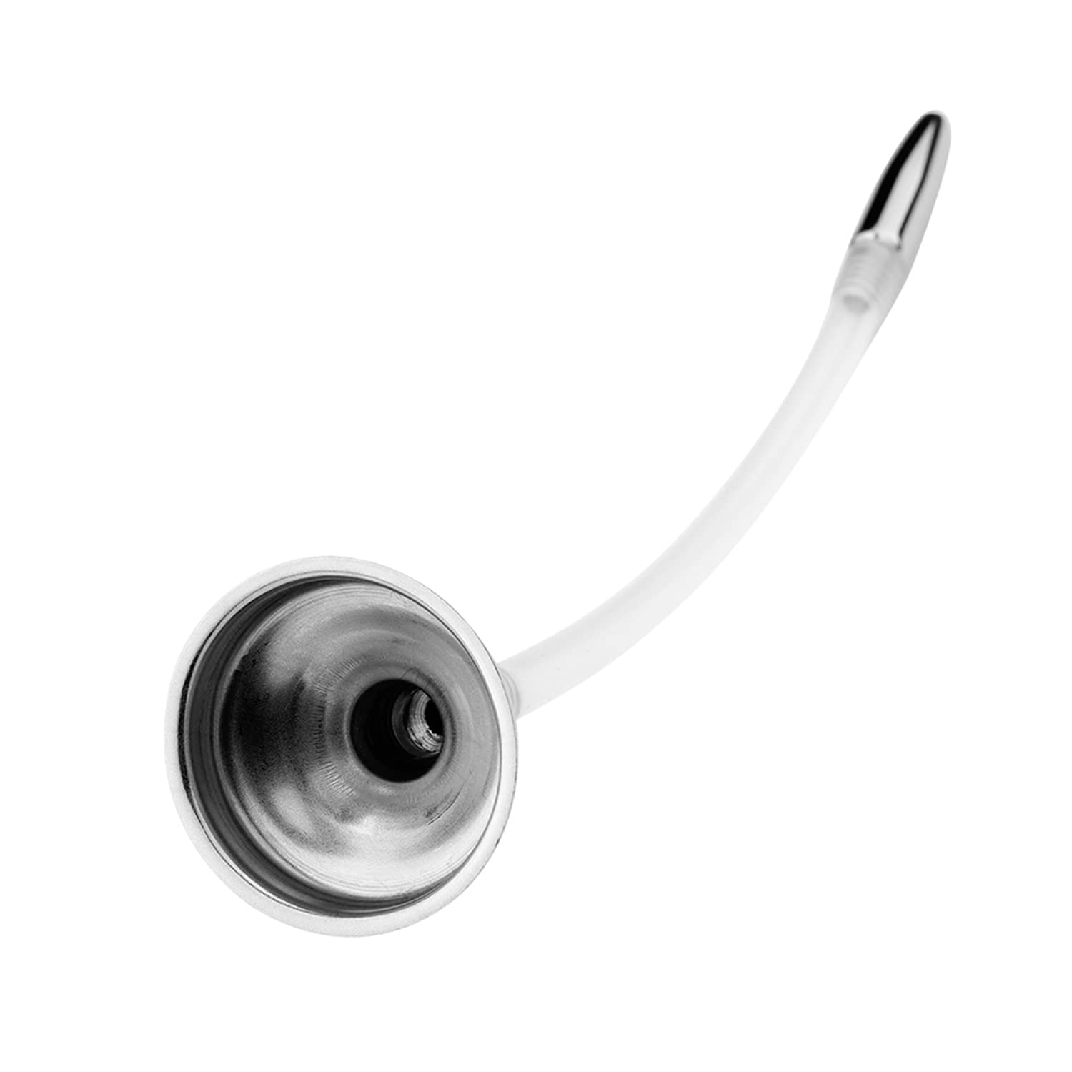 Flexible Urethral Penis Plug - 7.87 Inch Funnel Urethral Sounding Sex Toy for Men | BDSM, Prostate Stimulation & Sensual Play