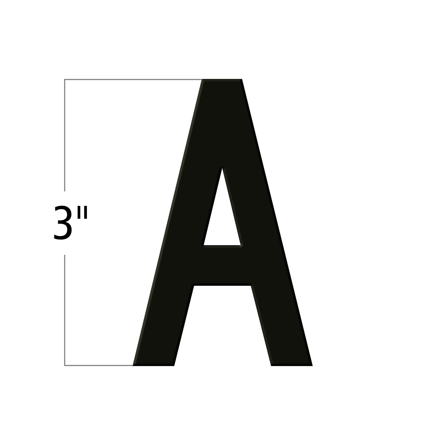 SmartSign A-Z Die-Cut Magnetic Letter Labels - 130-Piece Kit with 3