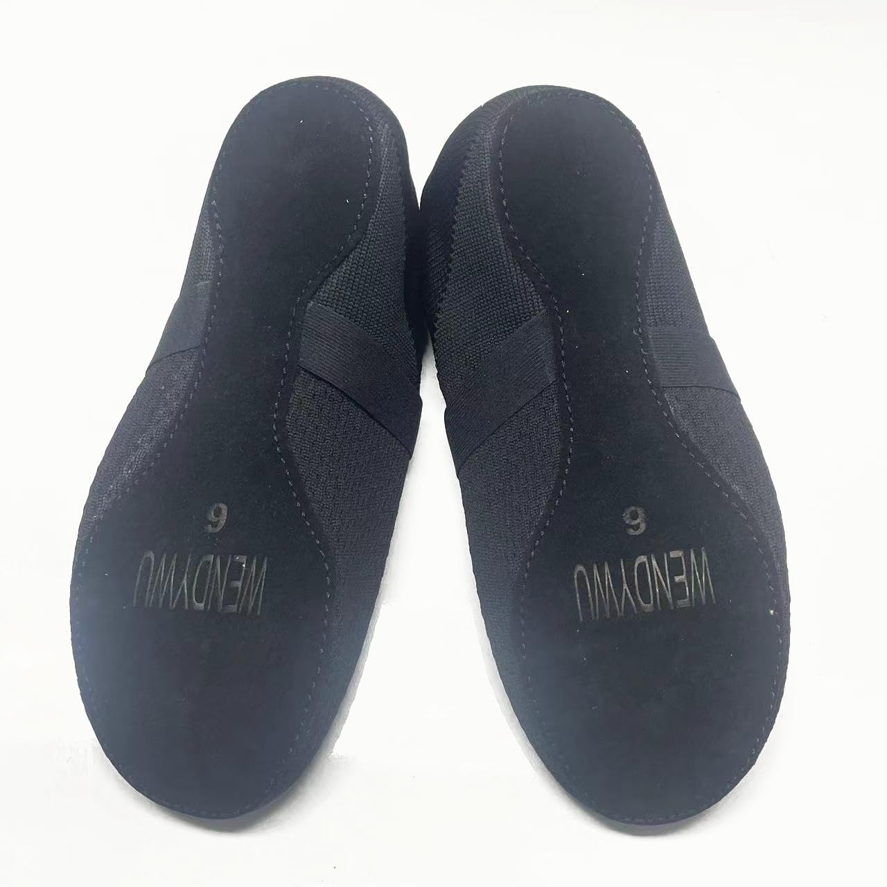 WENDYWU Women's Jazz Dance Shoes Slip-On - Comfortable Flat Shoes for Dance Teachers, Training & Cheerleading - Perfect for Ballet, Jazz, Lala & Practice