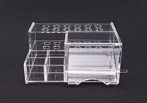 EarlyWish Acrylic Dental Organizer - Resin Syringe & Adhesive Dispenser Holder for Dentists | Perfect for Dental Clinics & Orthodontic Procedures