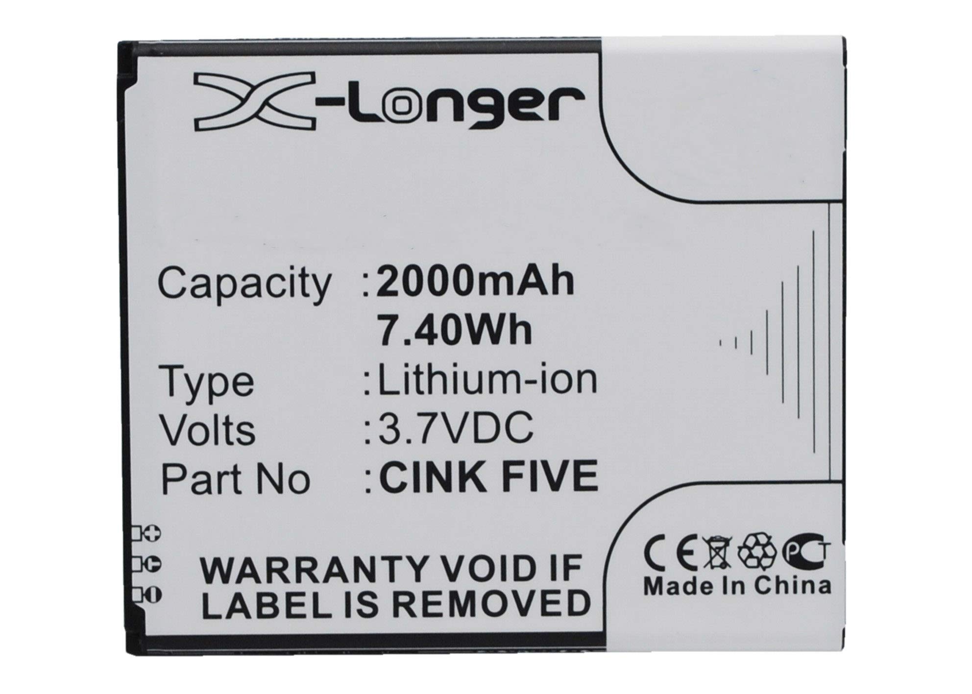 Synergy Digital High Capacity 2000mAh Li-Ion Battery for Micromax A114 & Explay BL4257 - Long Lasting Power for Smartphones, Perfect for Travel, Work, and Everyday Use