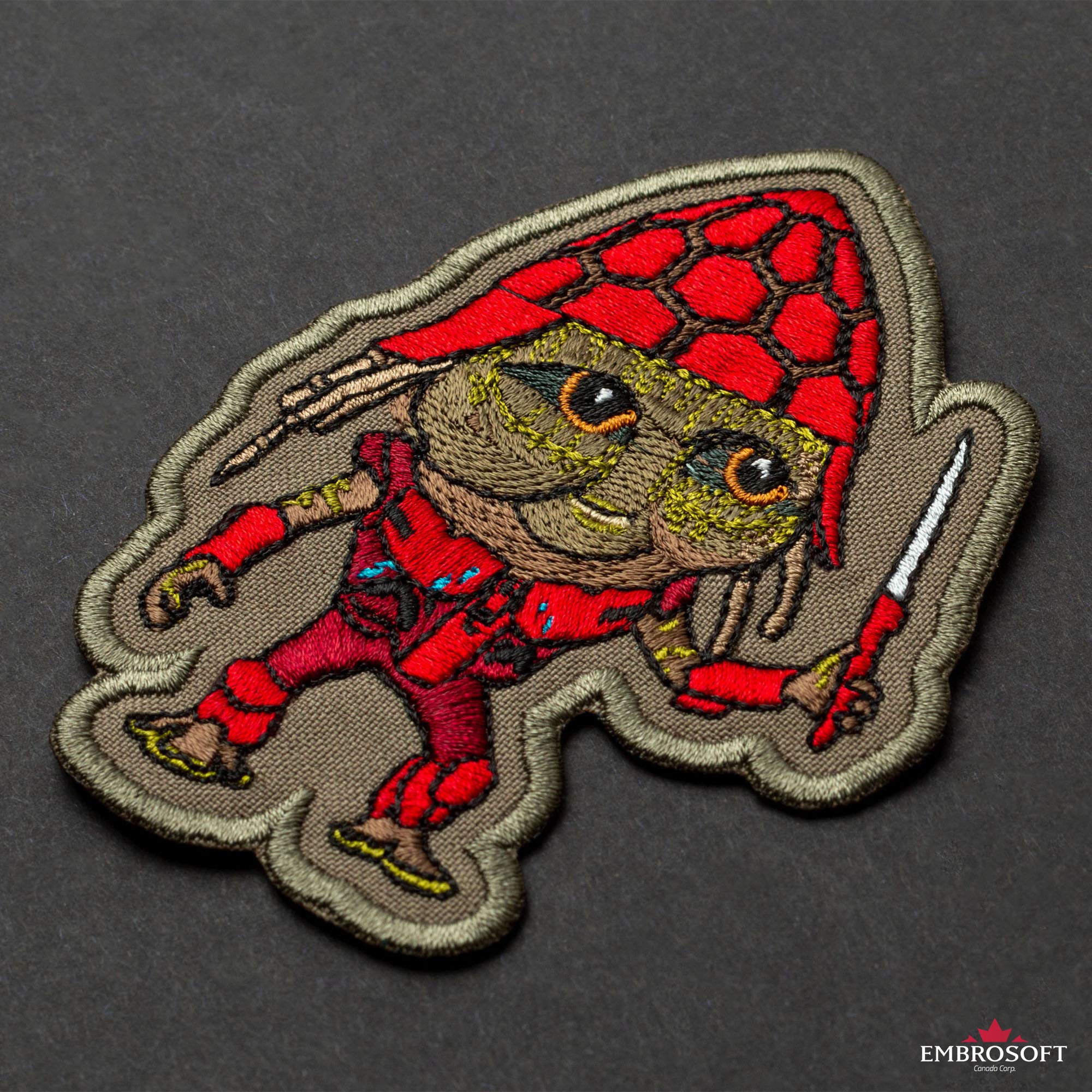Men in Black International Pawny Embroidered Iron-On Patch (2.9
