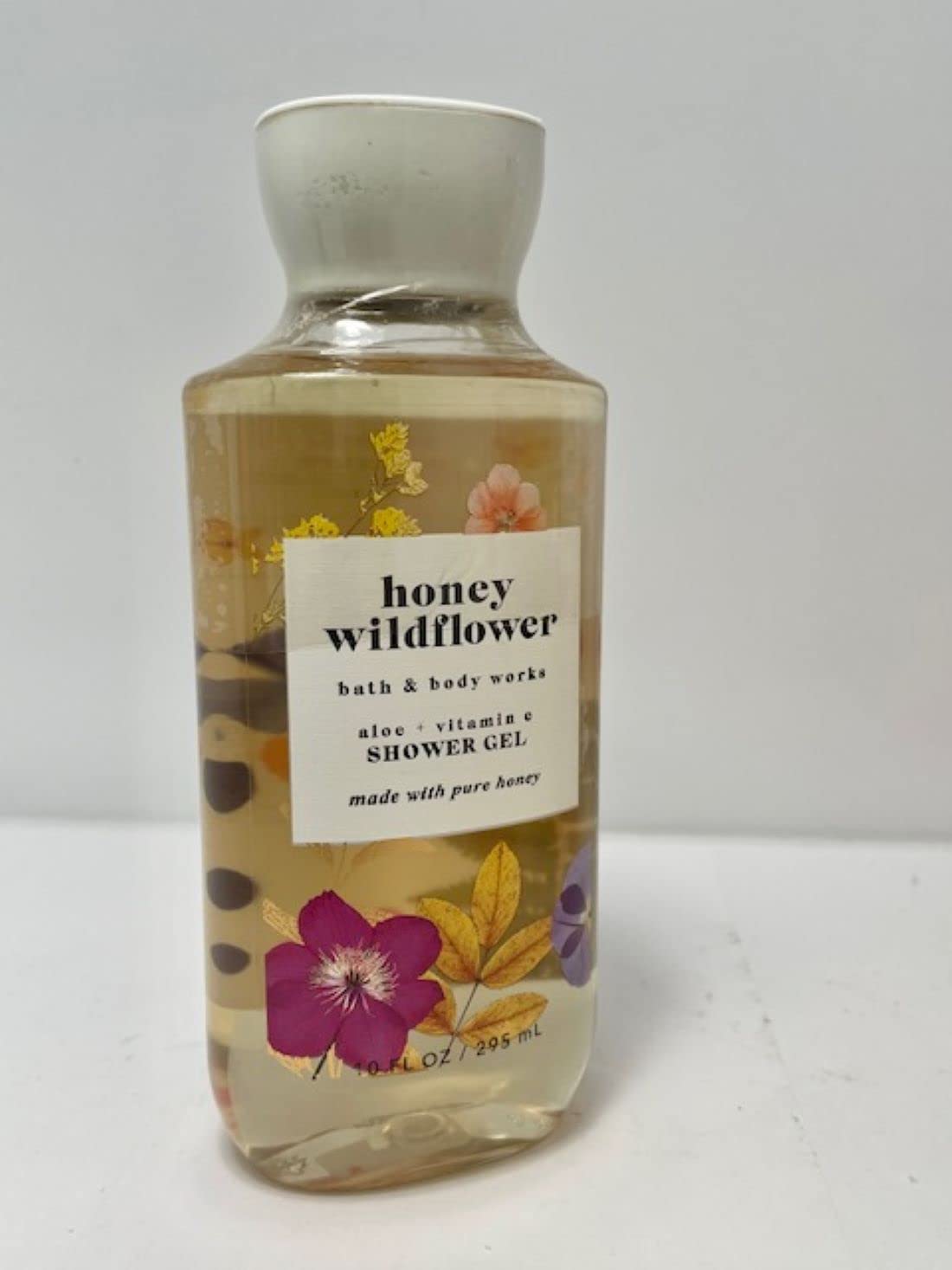 Bath and Body Works Honey Wildflower Shower Gel Body Wash - 10 oz Moisturizing & Hydrating for Soft Skin | Perfect for Daily Shower, Spa Day & Gift Sets