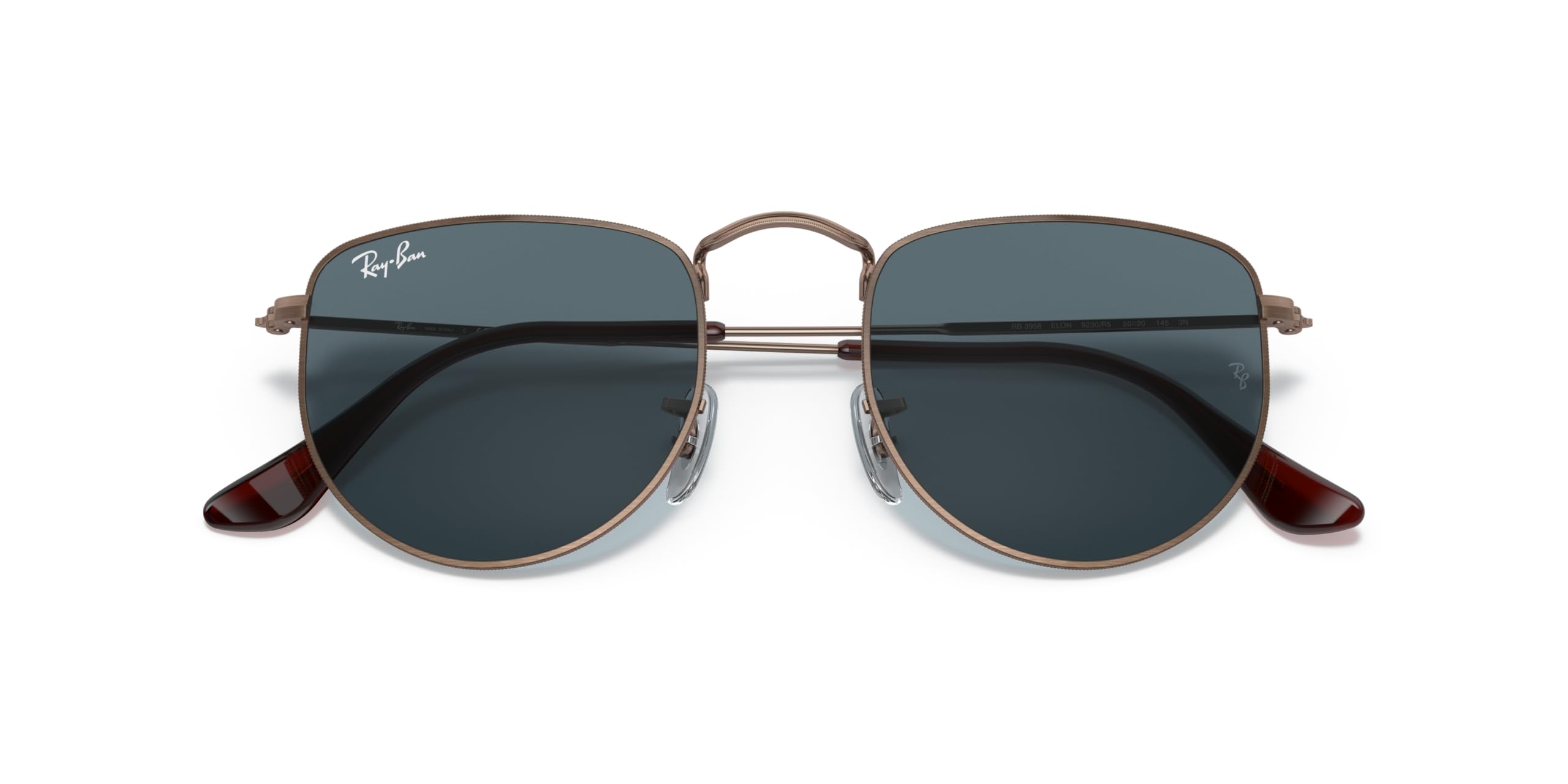 Ray-Ban RB3958 Elon Round Polarized Sunglasses for Men & Women - UV Protection, Classic Retro Style - Perfect for Driving, Travel & Outdoor Activities