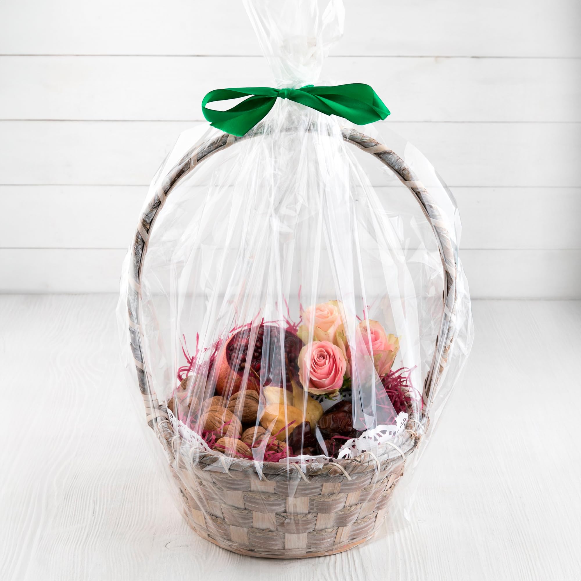 APQ Gusseted Plastic Bags for Food Storage - 16x14x36 Inches, 350 Pack - 2 Mil Thick Clear Poly Bags with Open End - Leak-Proof Produce & Gift Bags for Groceries, Party Favors, Retail Packaging & Bulk Food Storage