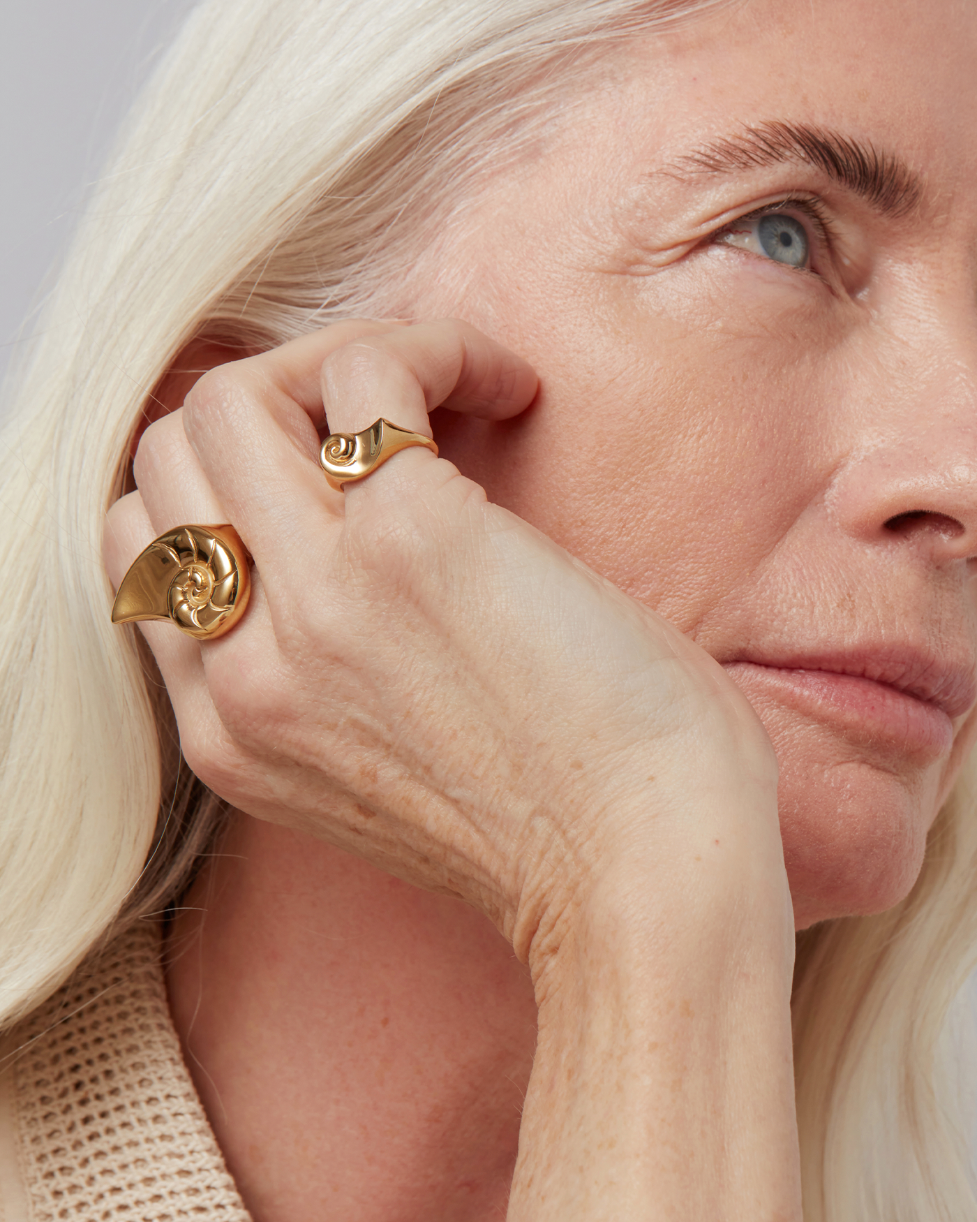 Dylan Ring Gold - Elegant 14K Gold Plated Ring for Women, Perfect for Engagement, Wedding, Anniversary & Everyday Wear