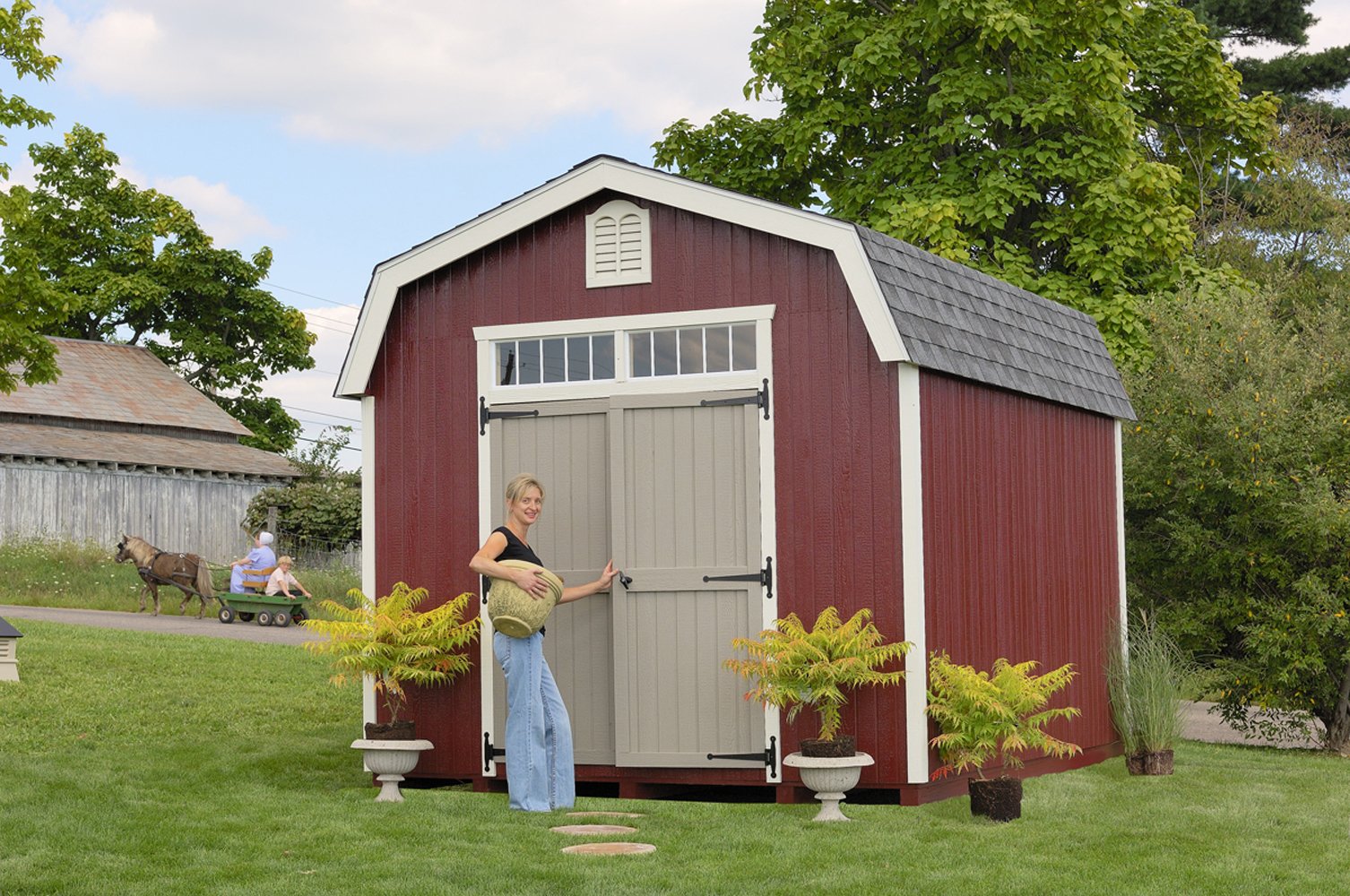 Colonial Woodbury Panelized Kit - Prefab Home Building Kit for Easy Assembly | Perfect for Backyard Cottages, Vacation Homes & Tiny House Living