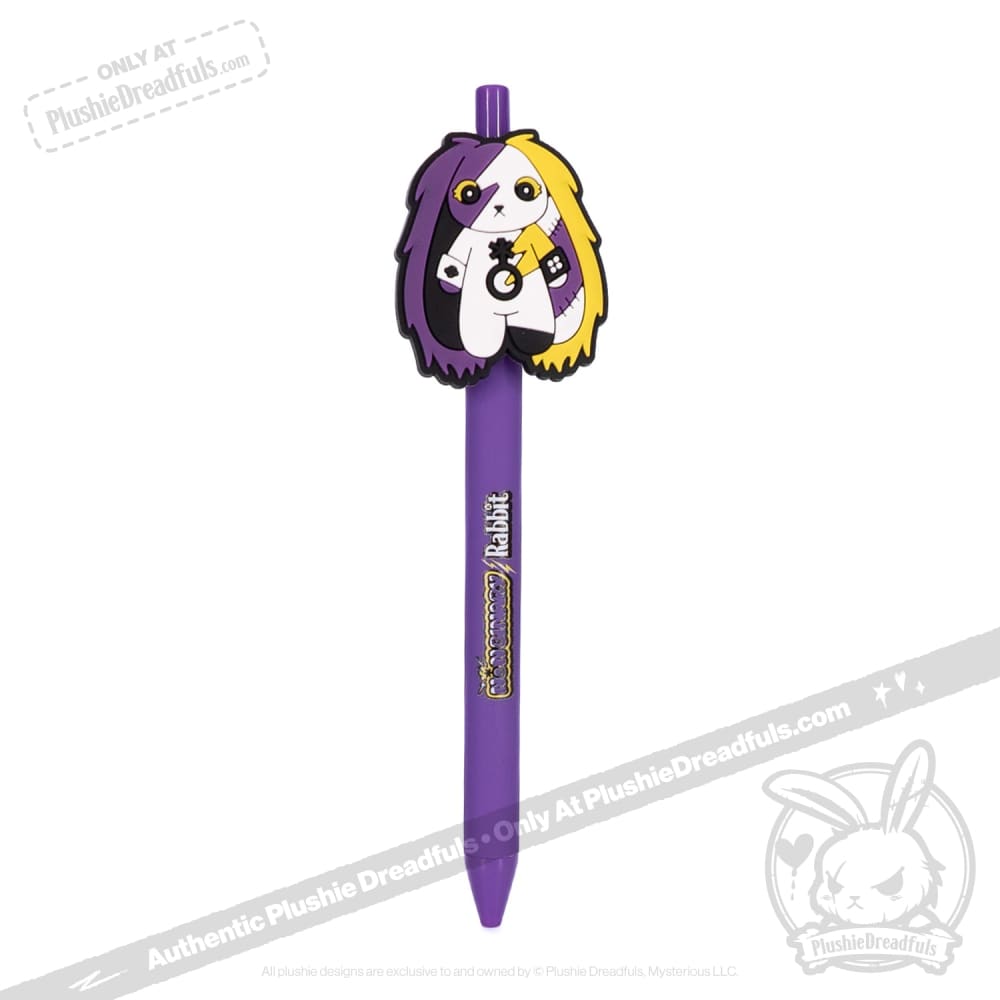 Plushie Dreadfuls Character Pens - Cute Kawaii Stuffed Animal Writing Pens for Kids & Adults - Perfect for School, Office, Journaling & Gift Giving