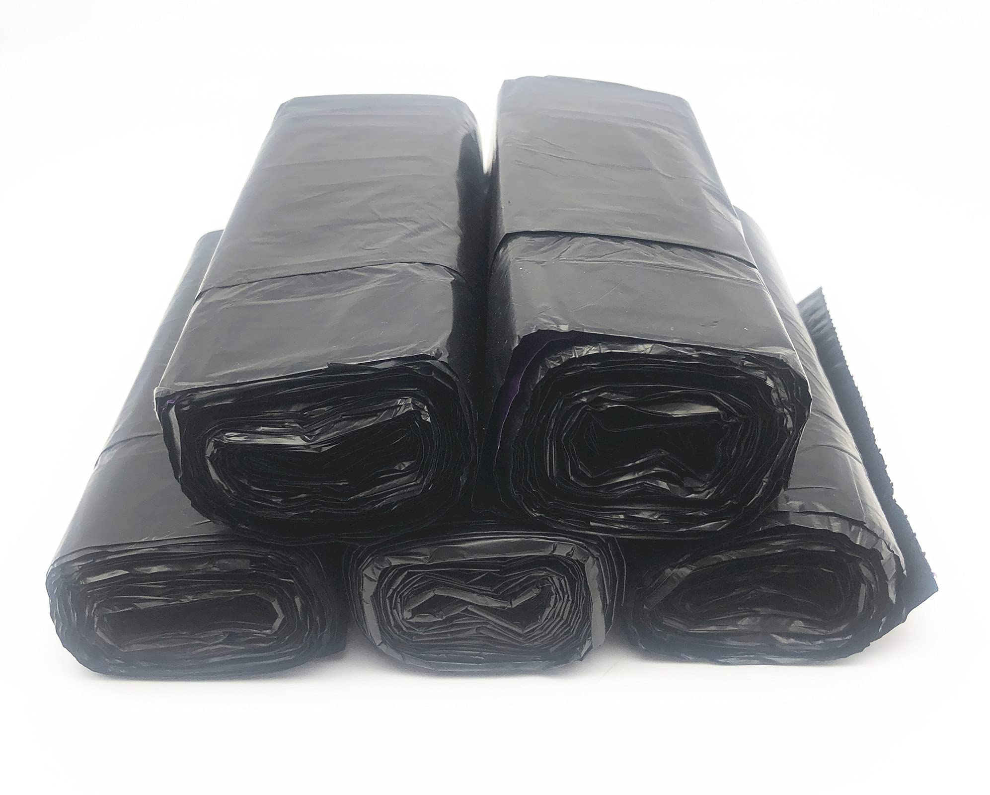 4 Gallon Black Drawstring Trash Bags - 120 Count Small Garbage Bags for Home, Kitchen, Office & Bathroom | Heavy Duty Can Liners for Waste Baskets & Trash Cans | Odor Control & Leak Proof Design