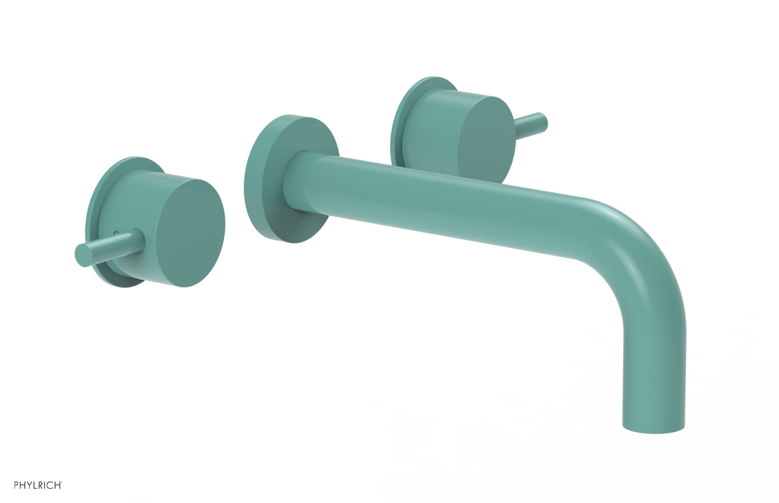 BASIC II Wall Mount Tub Faucet Set with Lever Handles - 230 59 - Perfect for Bathroom Renovation and Modern Home Decor