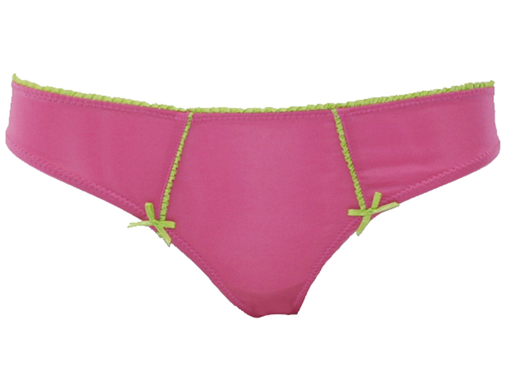 Women's Soft Pink Microfiber Thong Underwear - Breathable & Comfortable Panties for Everyday Wear, Yoga & Workout