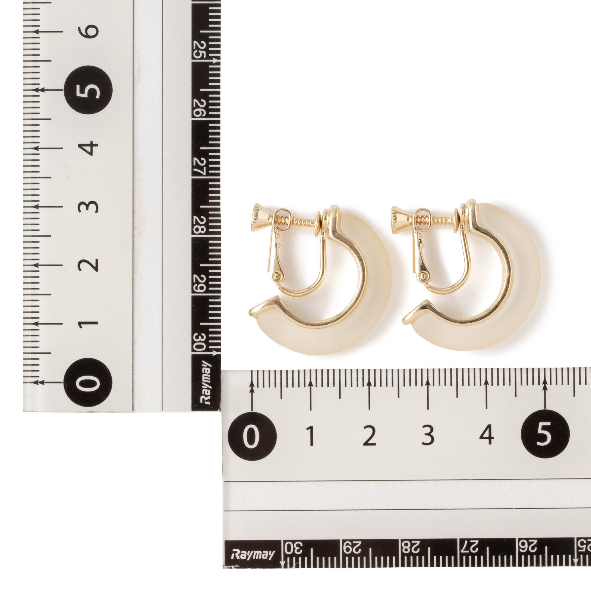 Mia Hoop Earrings for Women - 14K Gold Plated Dainty Circle Earrings - Trendy Minimalist Jewelry for Everyday Wear, Party & Gift