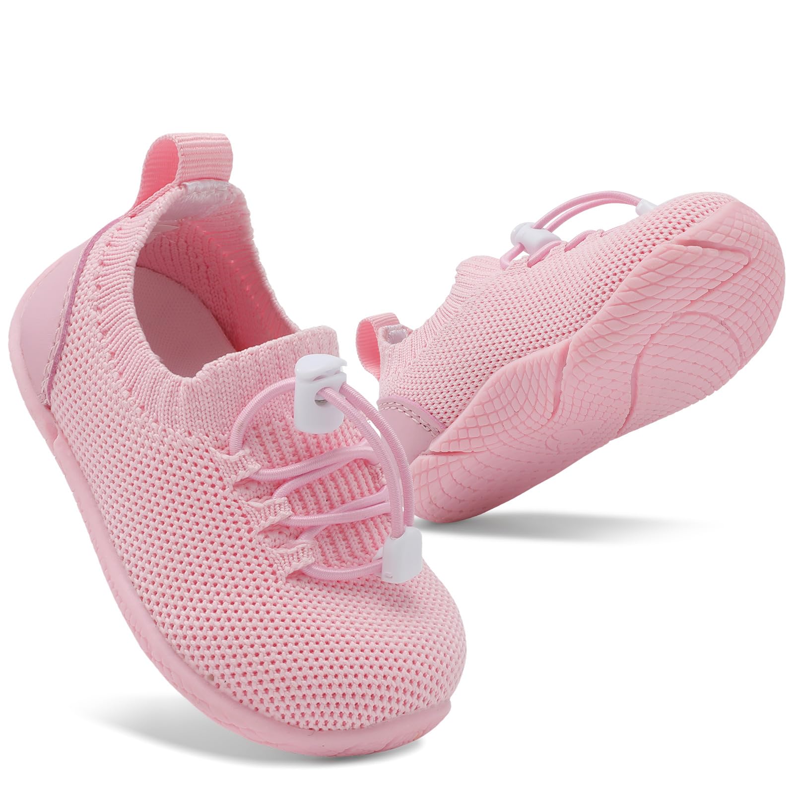 FEETCITY Baby Walking Shoes for Boys & Girls - Breathable Lightweight First Walkers Sneakers for Infants - Non-Slip Crib Shoes for Early Steps - Perfect for Indoor Play, Outdoor Adventures & Special Occasions