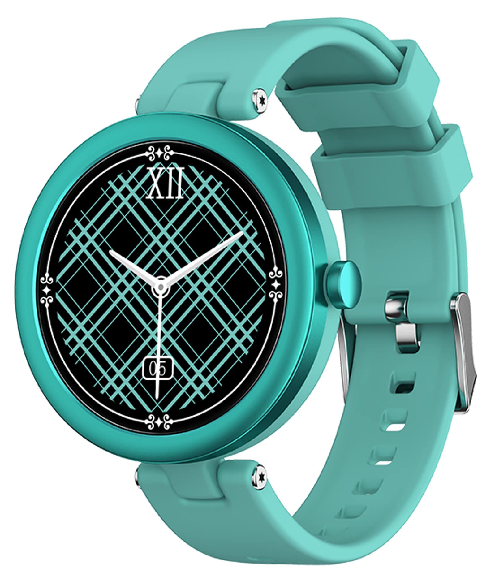 Women's Smartwatch - Fitness Tracker with Heart Rate & Sleep Monitor for iOS/Android - Sport & Daily Use